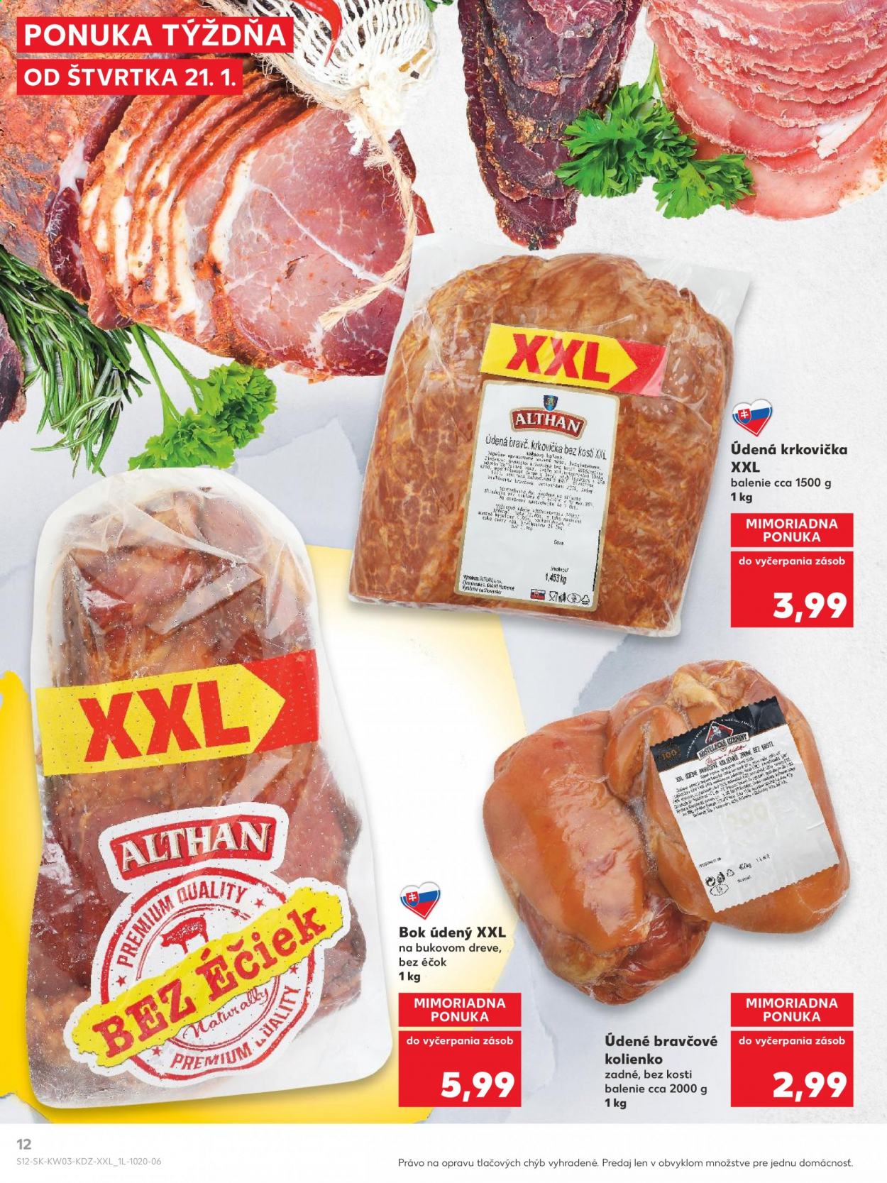 Leták Kaufland - 21.1.2021 - 27.1.2021. Strana 12