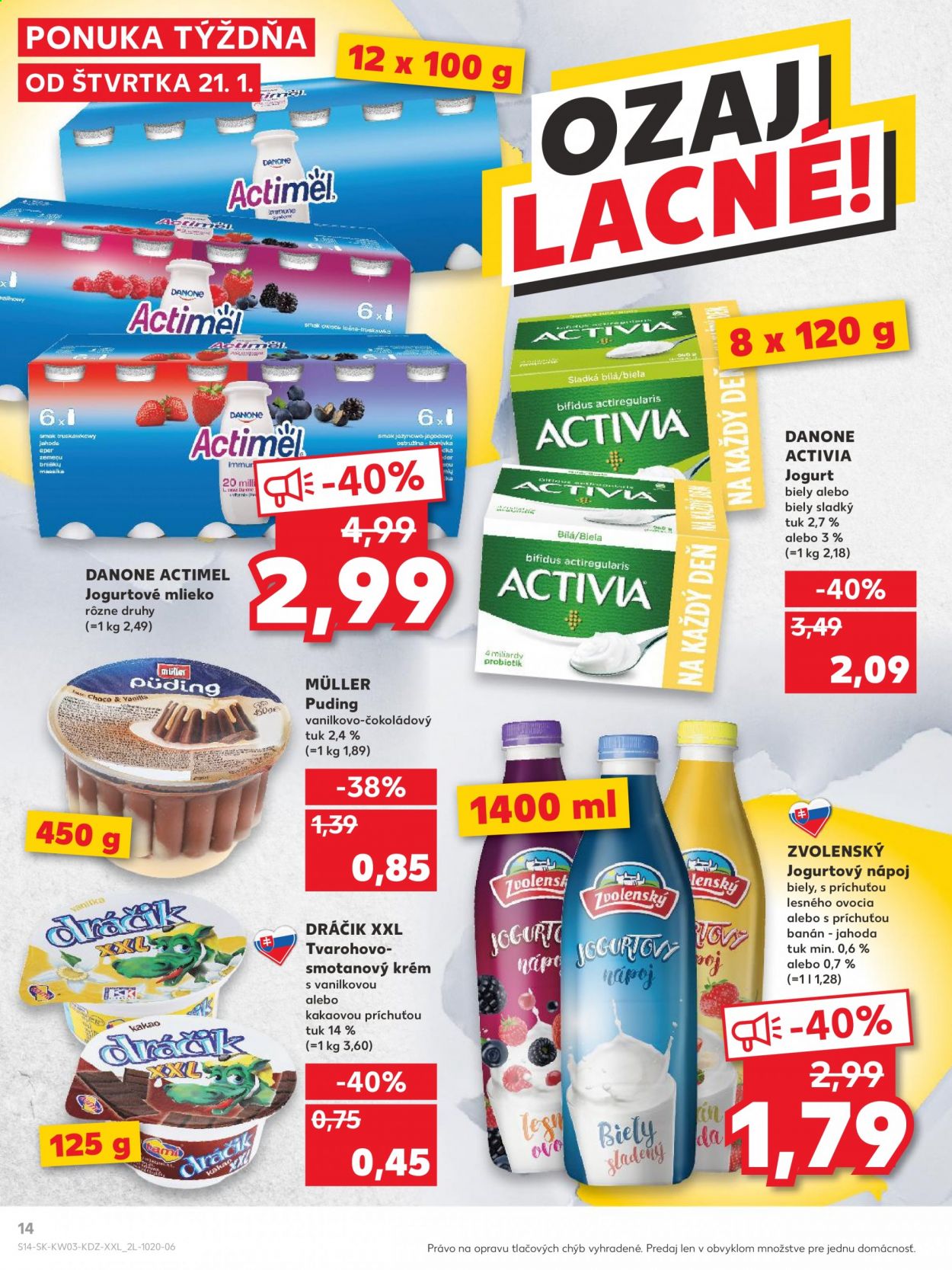 Leták Kaufland - 21.1.2021 - 27.1.2021. Strana 14