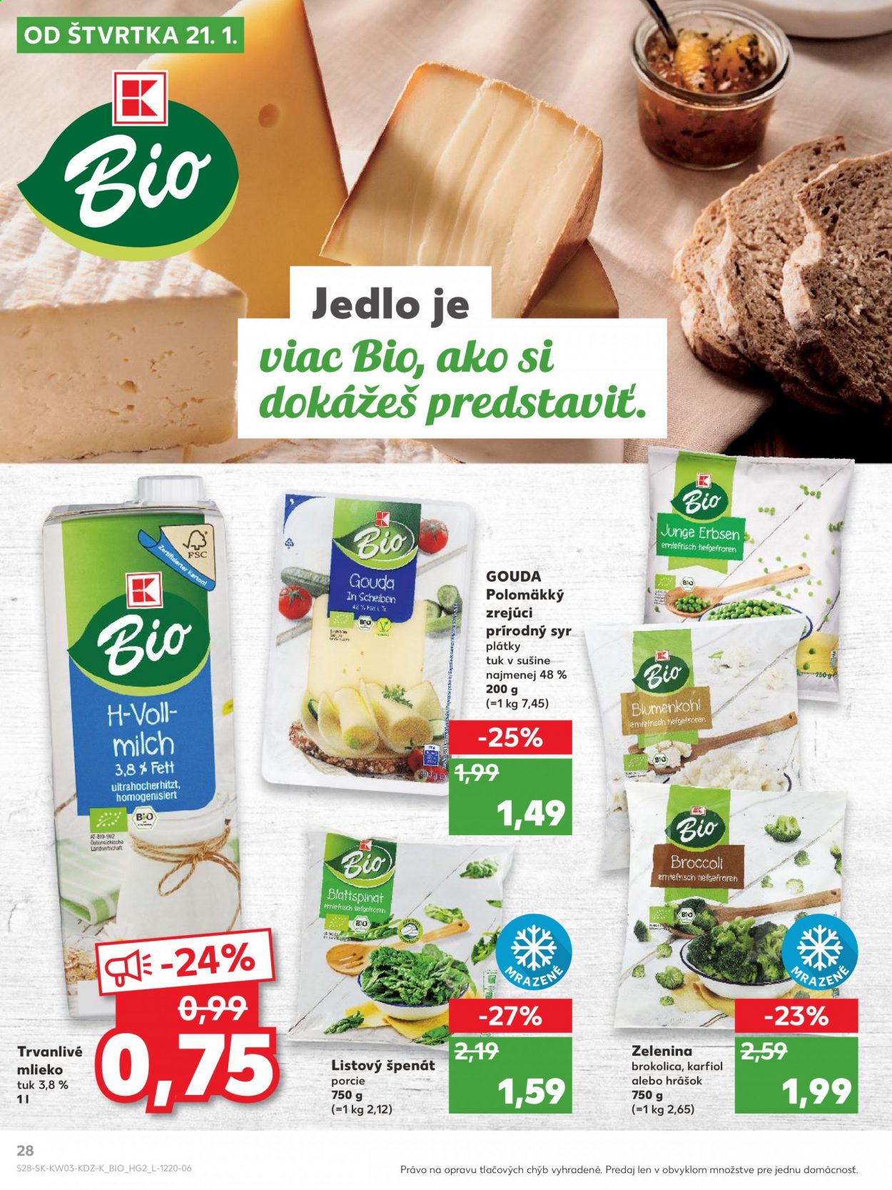 Leták Kaufland - 21.1.2021 - 27.1.2021. Strana 28