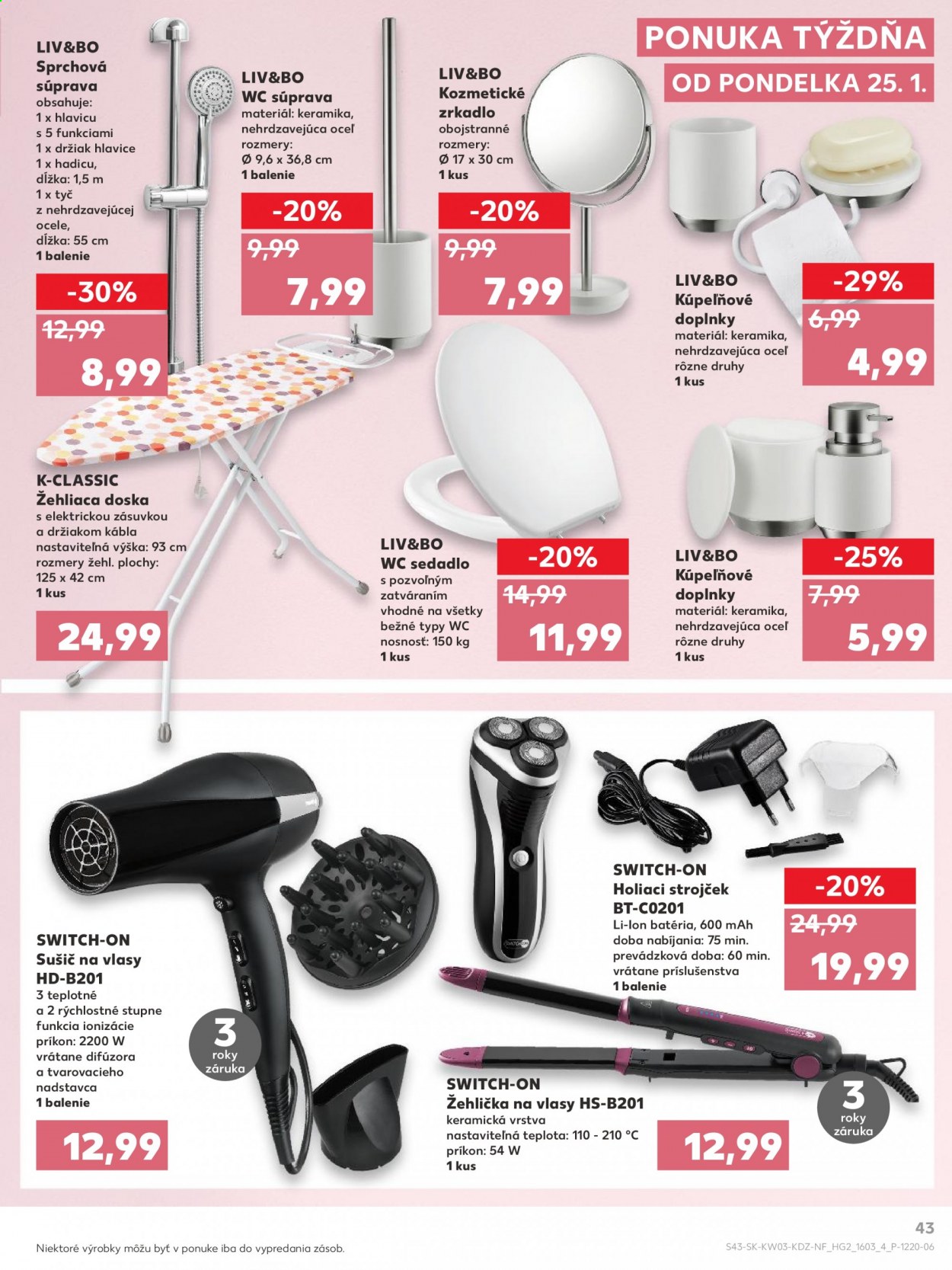 Leták Kaufland - 21.1.2021 - 27.1.2021. Strana 43