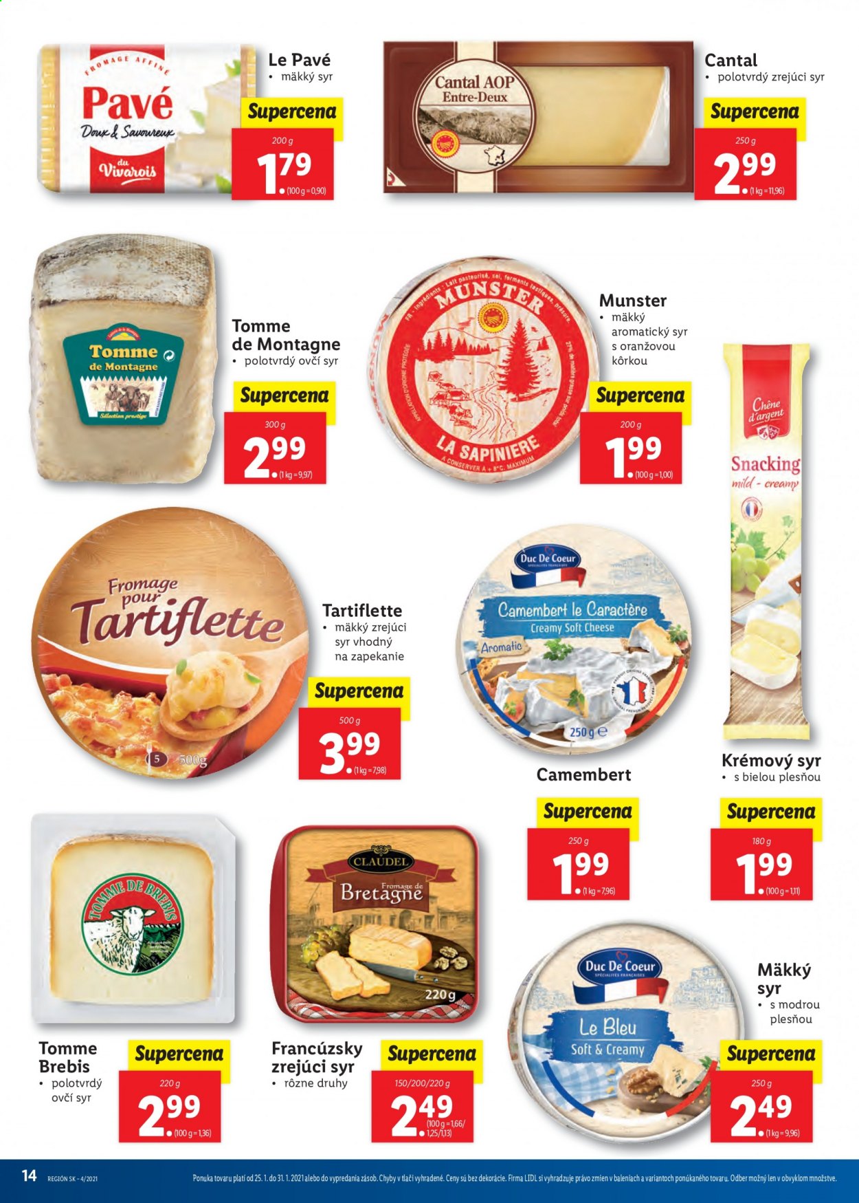 Leták Lidl - 25.1.2021 - 31.1.2021. Strana 14