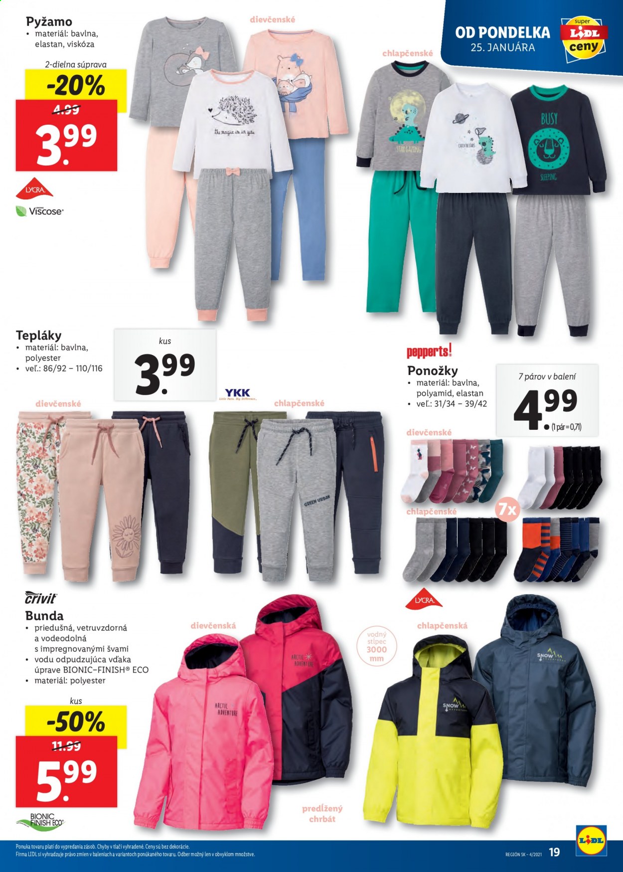Leták Lidl - 25.1.2021 - 31.1.2021. Strana 19