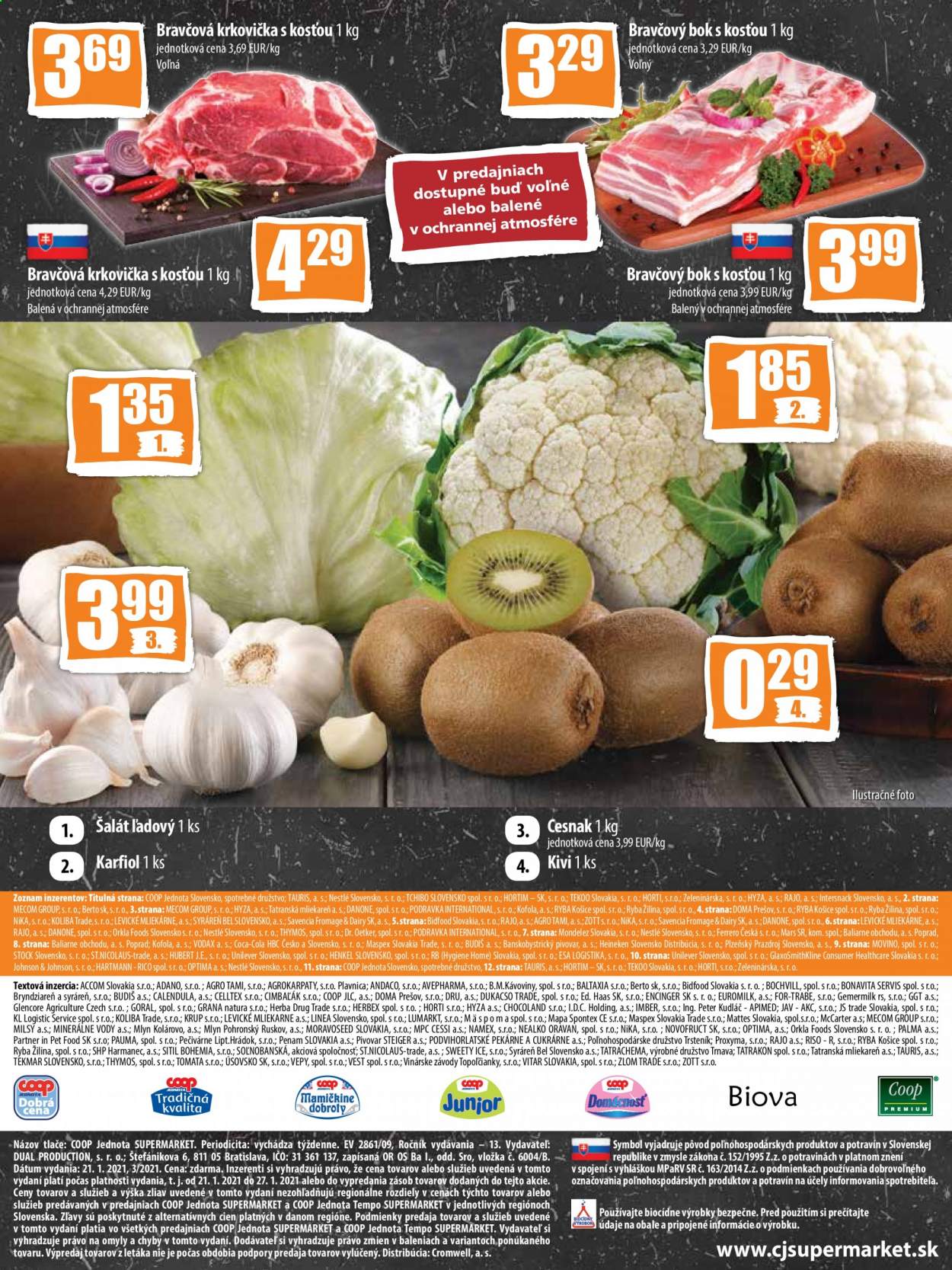 Leták COOP Jednota - 21.1.2021 - 27.1.2021. Strana 12