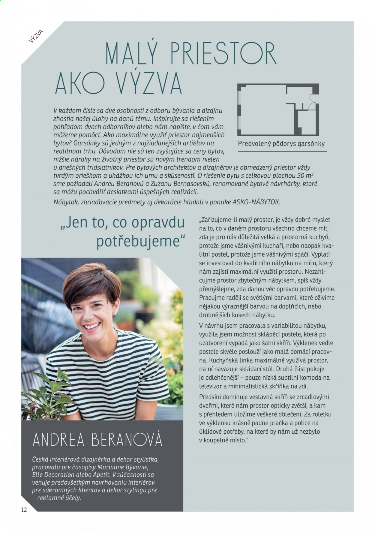 Leták Asko Nábytok. Strana 12