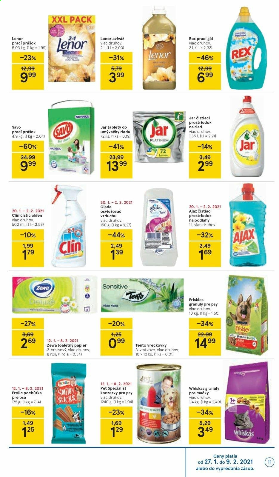 Leták TESCO - 27.1.2021 - 2.2.2021. Strana 11