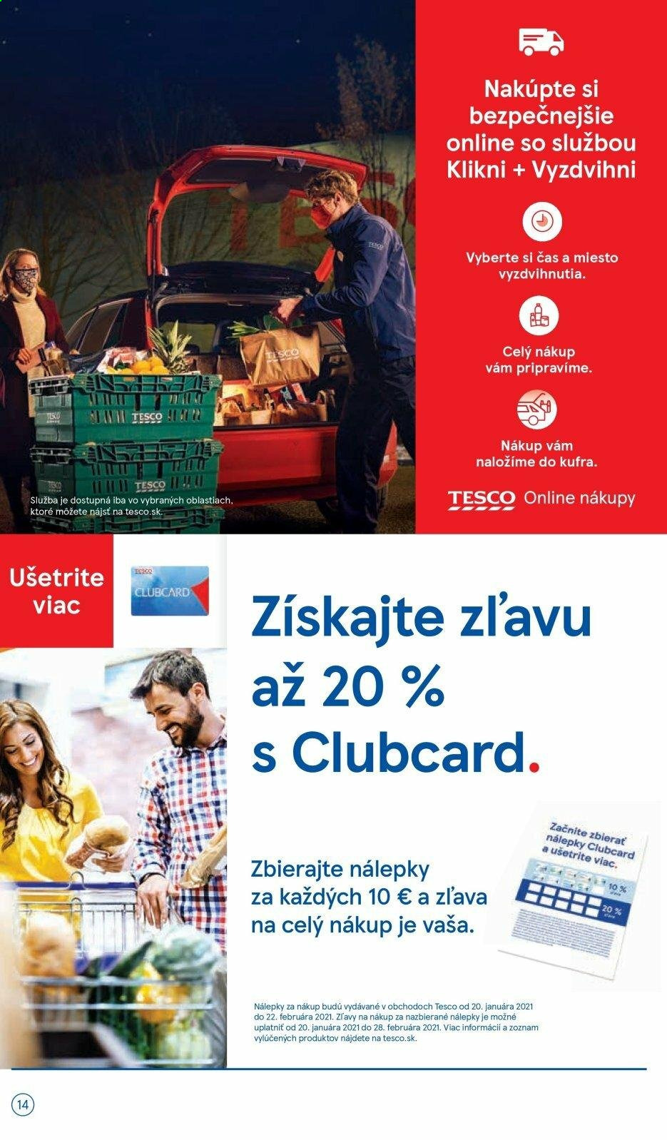 Leták TESCO - 27.1.2021 - 2.2.2021. Strana 14