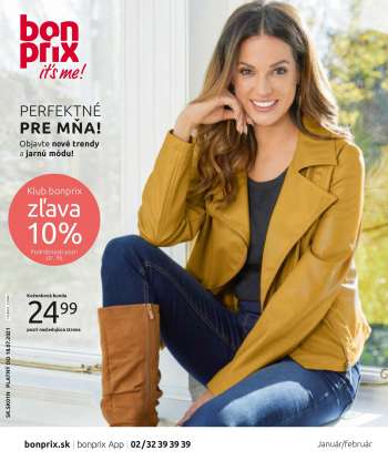 Leták Bonprix - 25.1.2021 - 18.7.2021.
