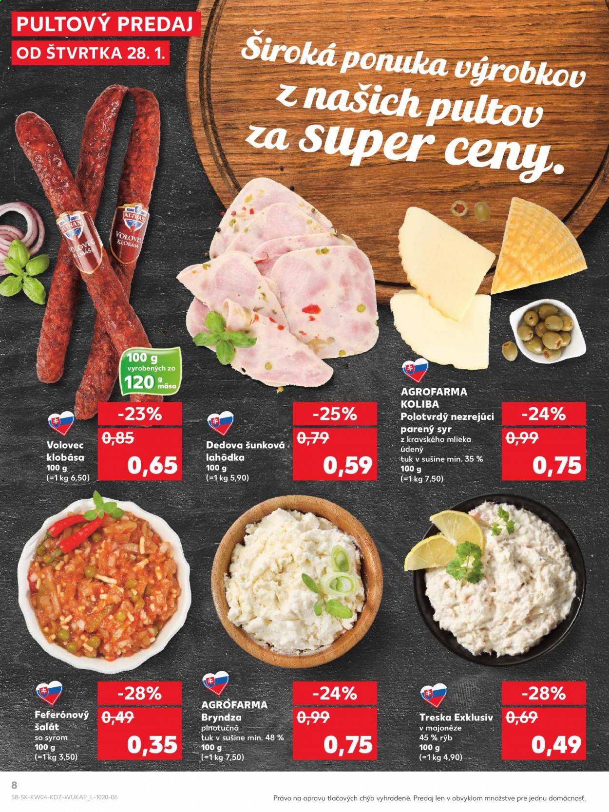 Leták Kaufland - 28.1.2021 - 3.2.2021. Strana 8