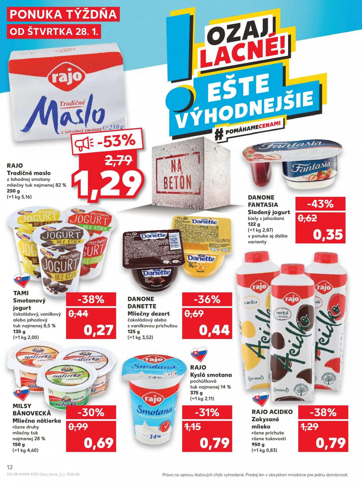 Leták Kaufland - 28.1.2021 - 3.2.2021. Strana 12