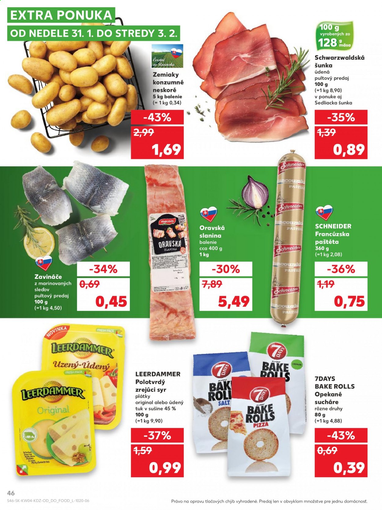 Leták Kaufland - 28.1.2021 - 3.2.2021. Strana 46