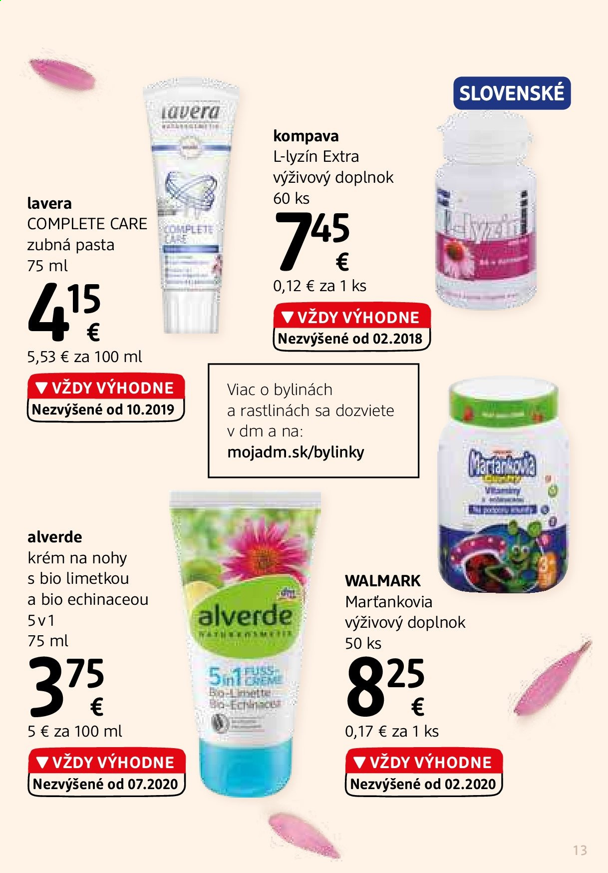 Leták dm drogerie - 1.1.2021 - 28.2.2021. Strana 13