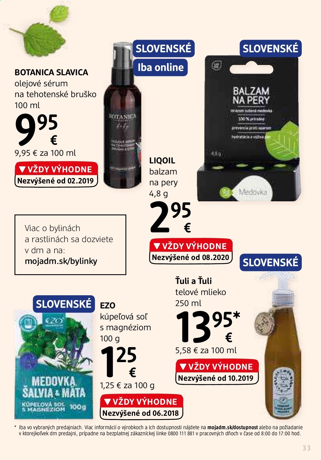 Leták dm drogerie - 1.1.2021 - 28.2.2021. Strana 33