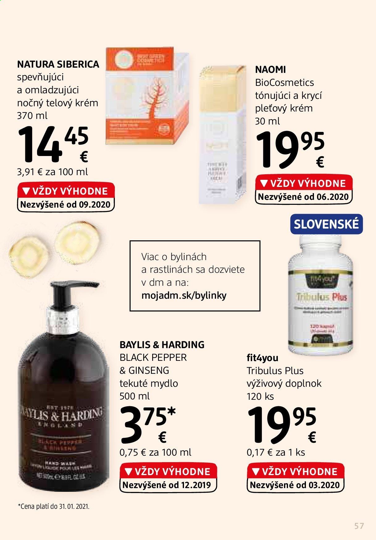 Leták dm drogerie - 1.1.2021 - 28.2.2021. Strana 57