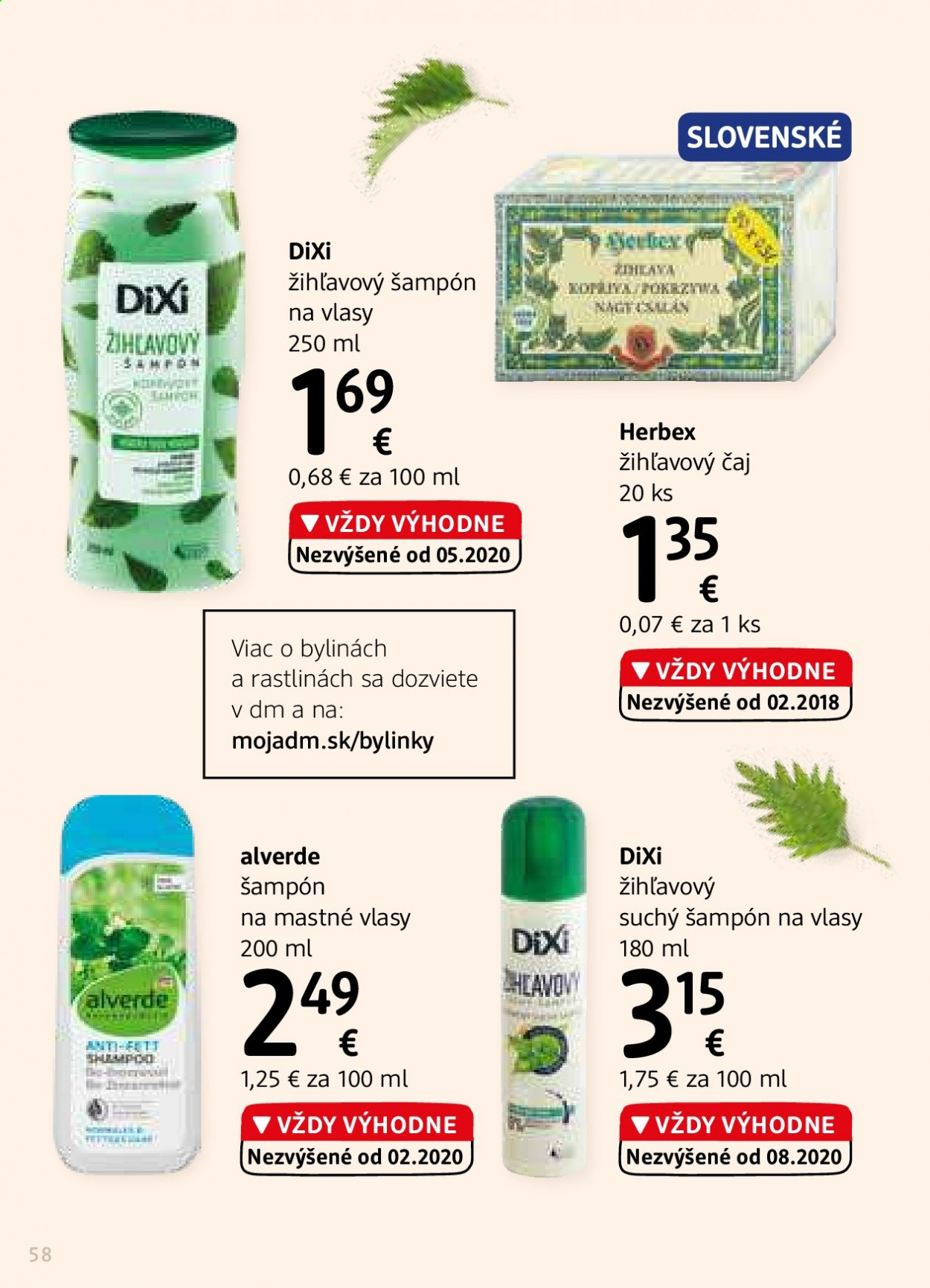 Leták dm drogerie - 1.1.2021 - 28.2.2021. Strana 58