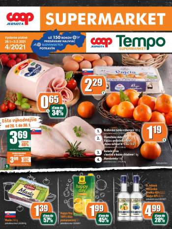 Leták COOP Jednota - 28.1.2021 - 3.2.2021.