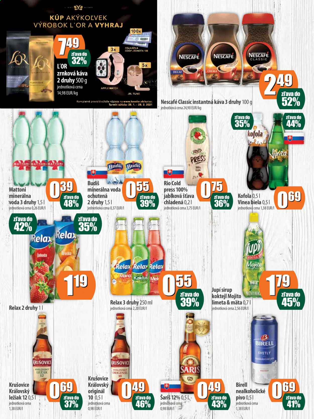 Leták COOP Jednota - 28.1.2021 - 3.2.2021. Strana 8
