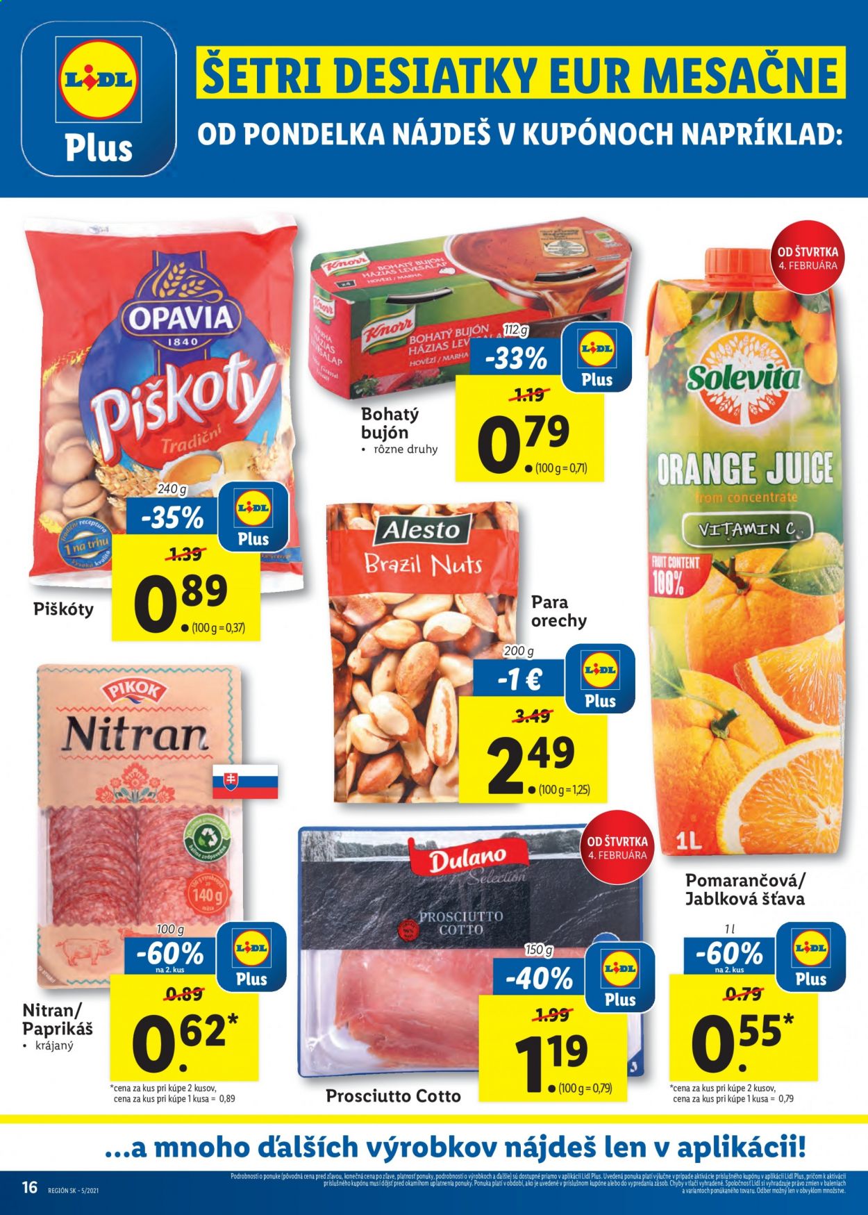 Leták Lidl - 1.2.2021 - 7.2.2021. Strana 16