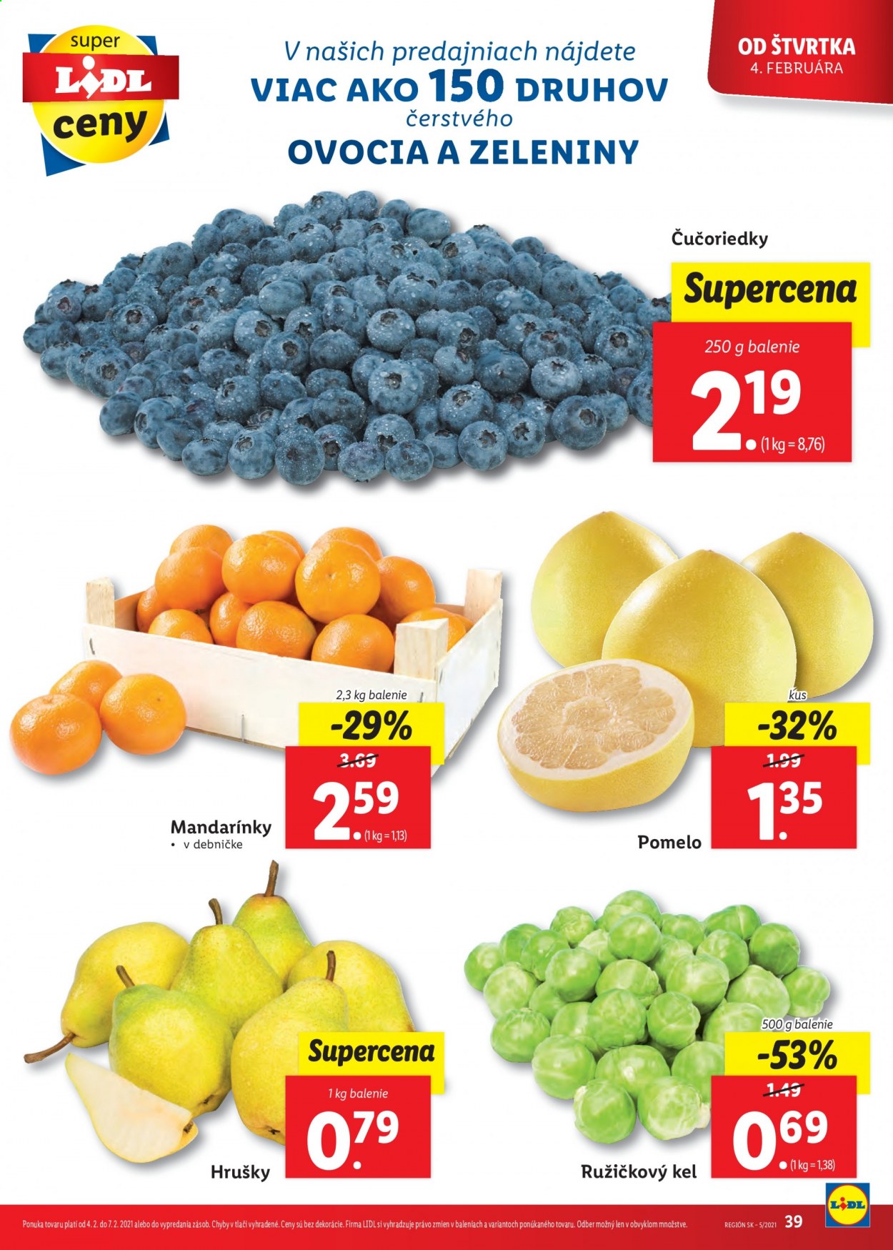 Leták Lidl - 1.2.2021 - 7.2.2021. Strana 39