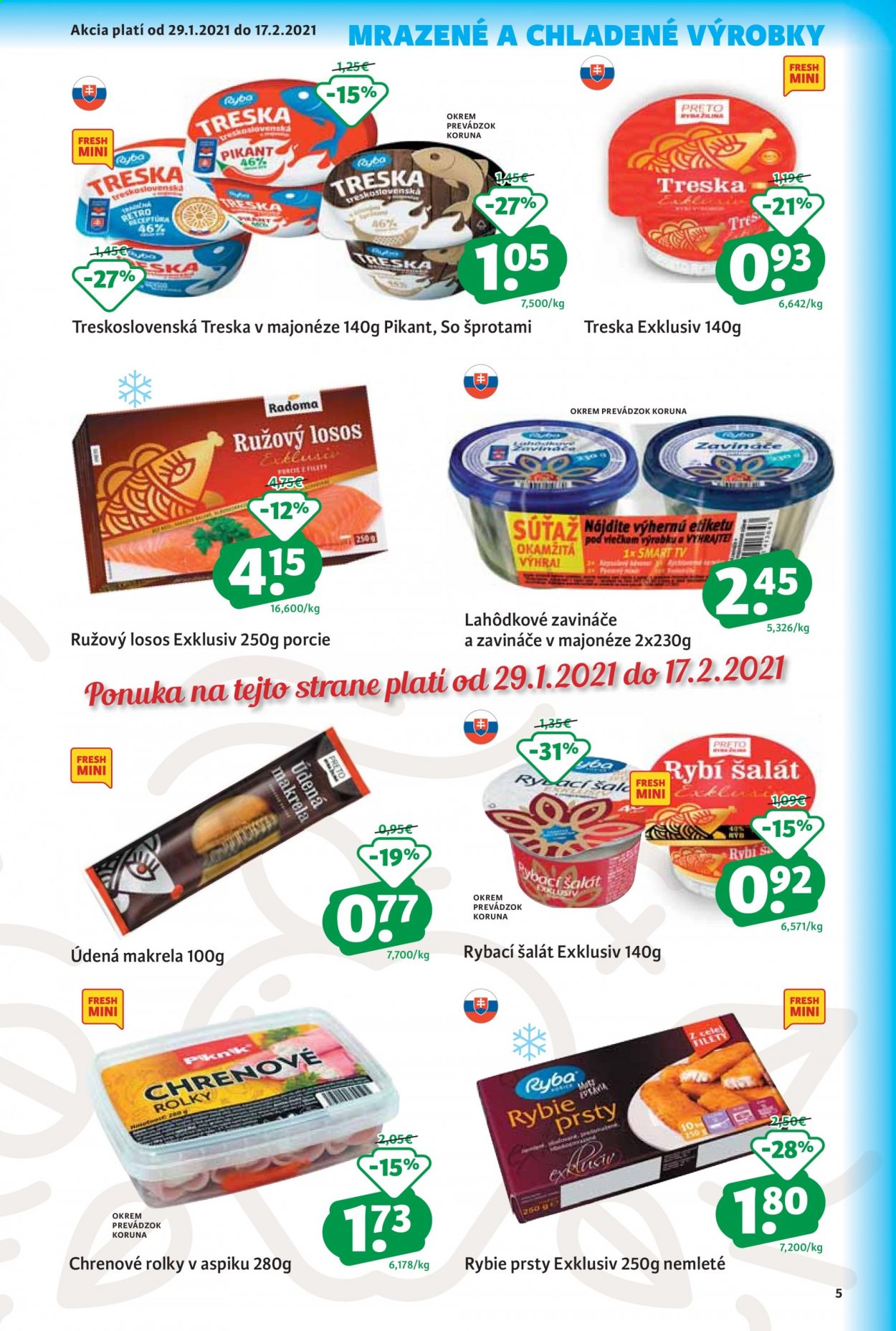 Leták FRESH - 29.1.2021 - 15.2.2021. Strana 5
