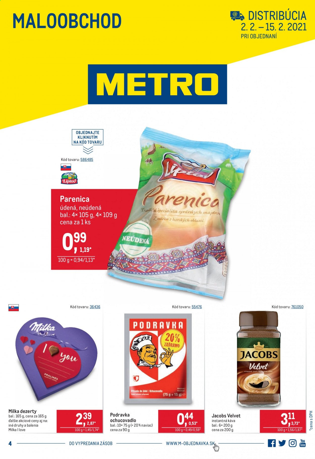 Leták Metro - 2.2.2021 - 15.2.2021. Strana 1