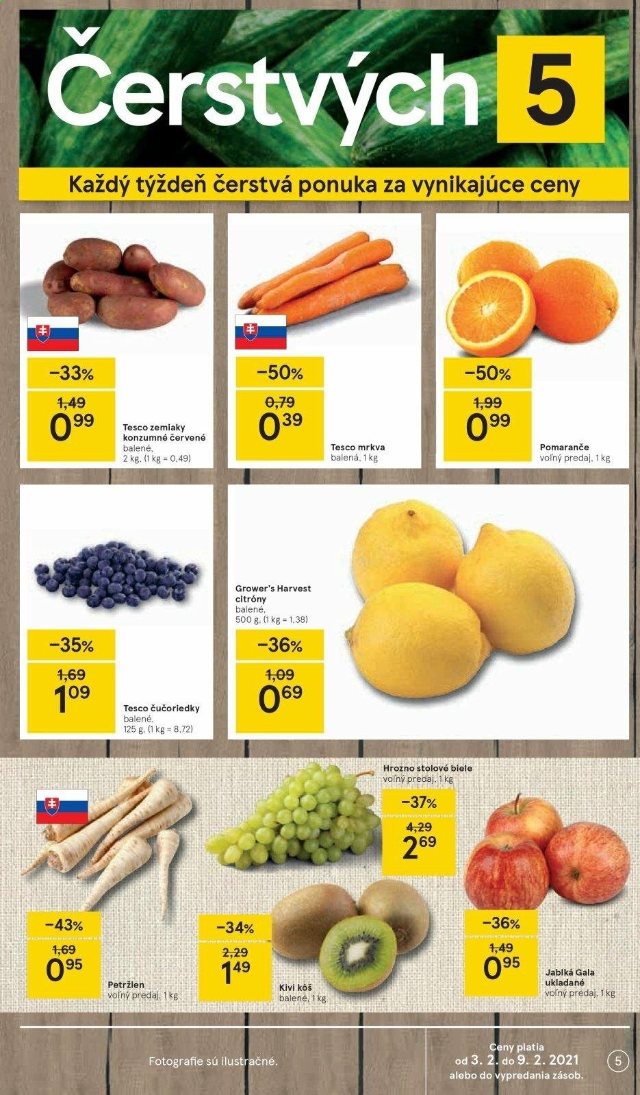 Leták TESCO - 3.2.2021 - 9.2.2021. Strana 5