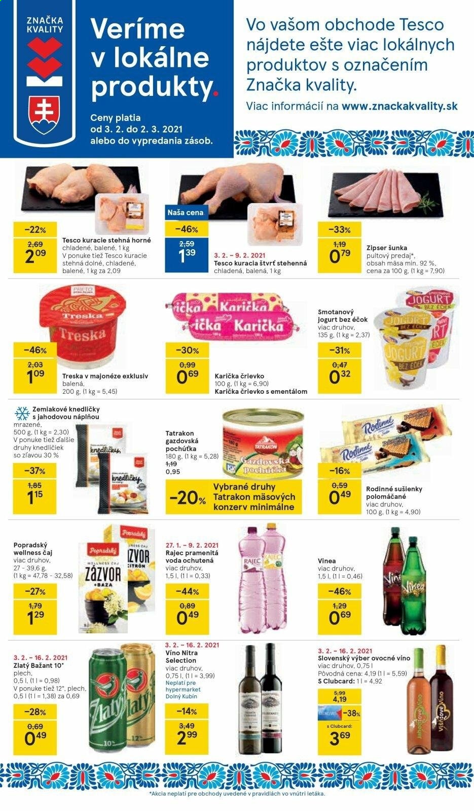 Leták TESCO - 3.2.2021 - 9.2.2021. Strana 10