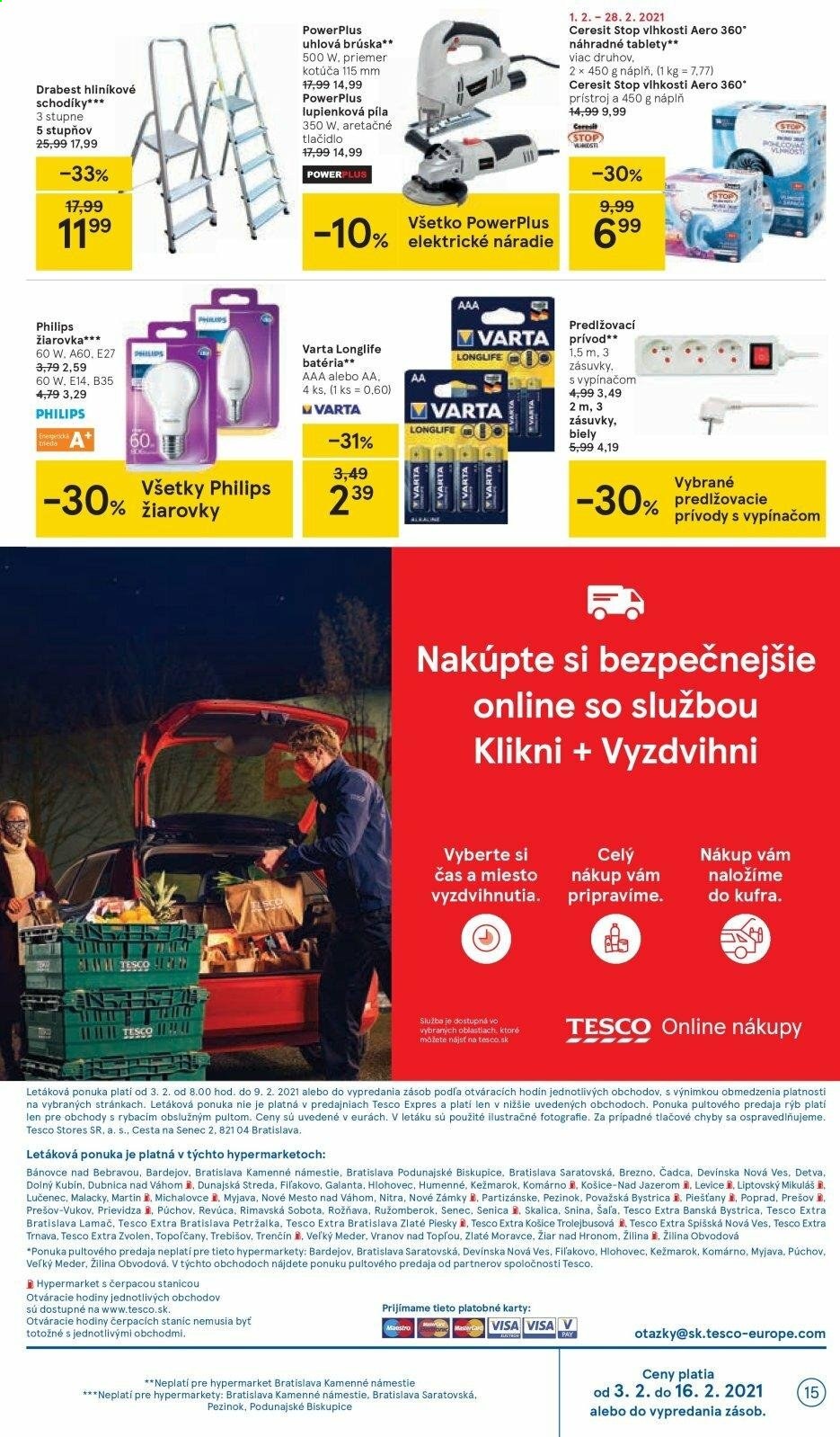Leták TESCO - 3.2.2021 - 9.2.2021. Strana 15