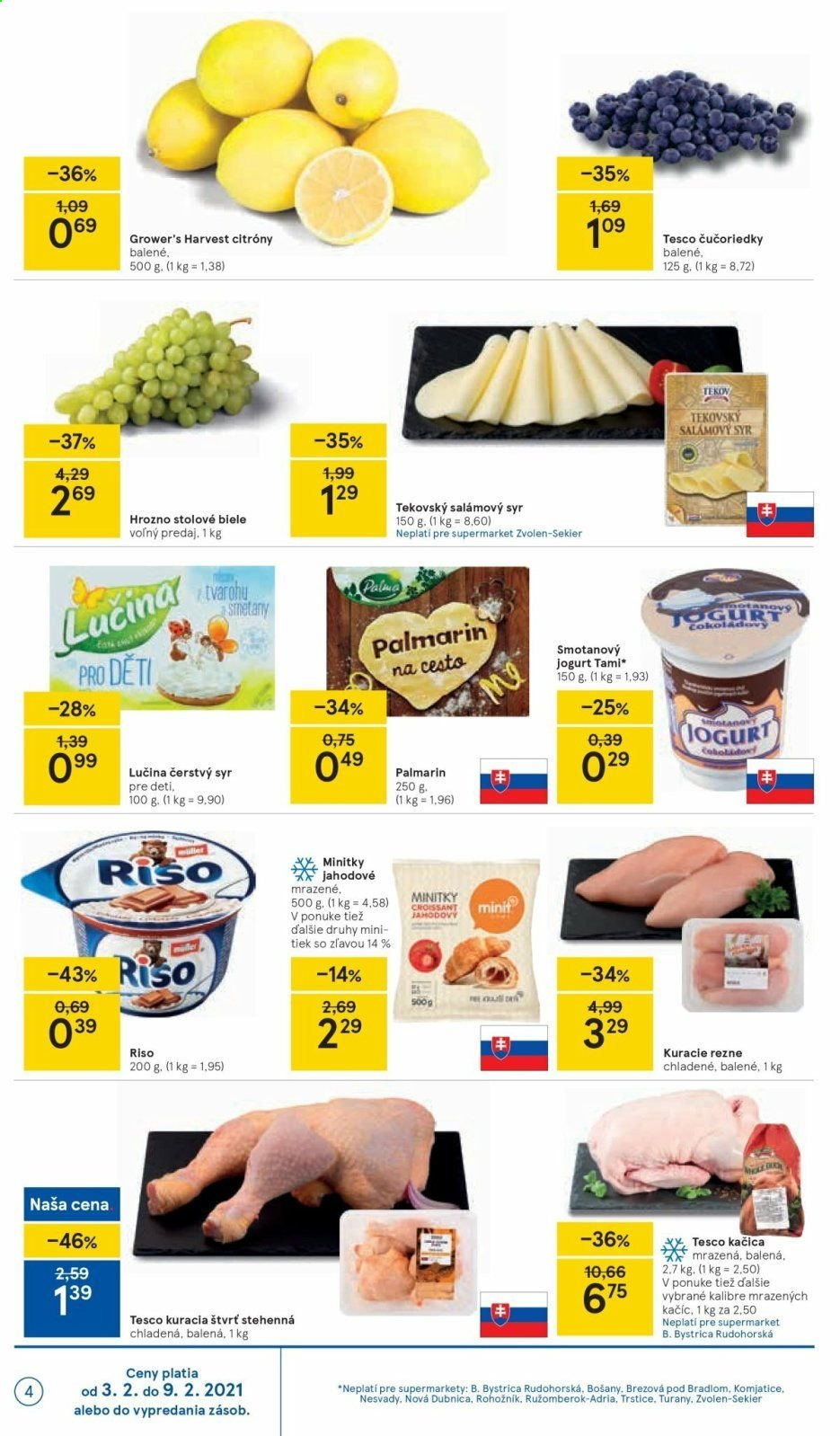 Leták TESCO supermarket - 3.2.2021 - 9.2.2021. Strana 4