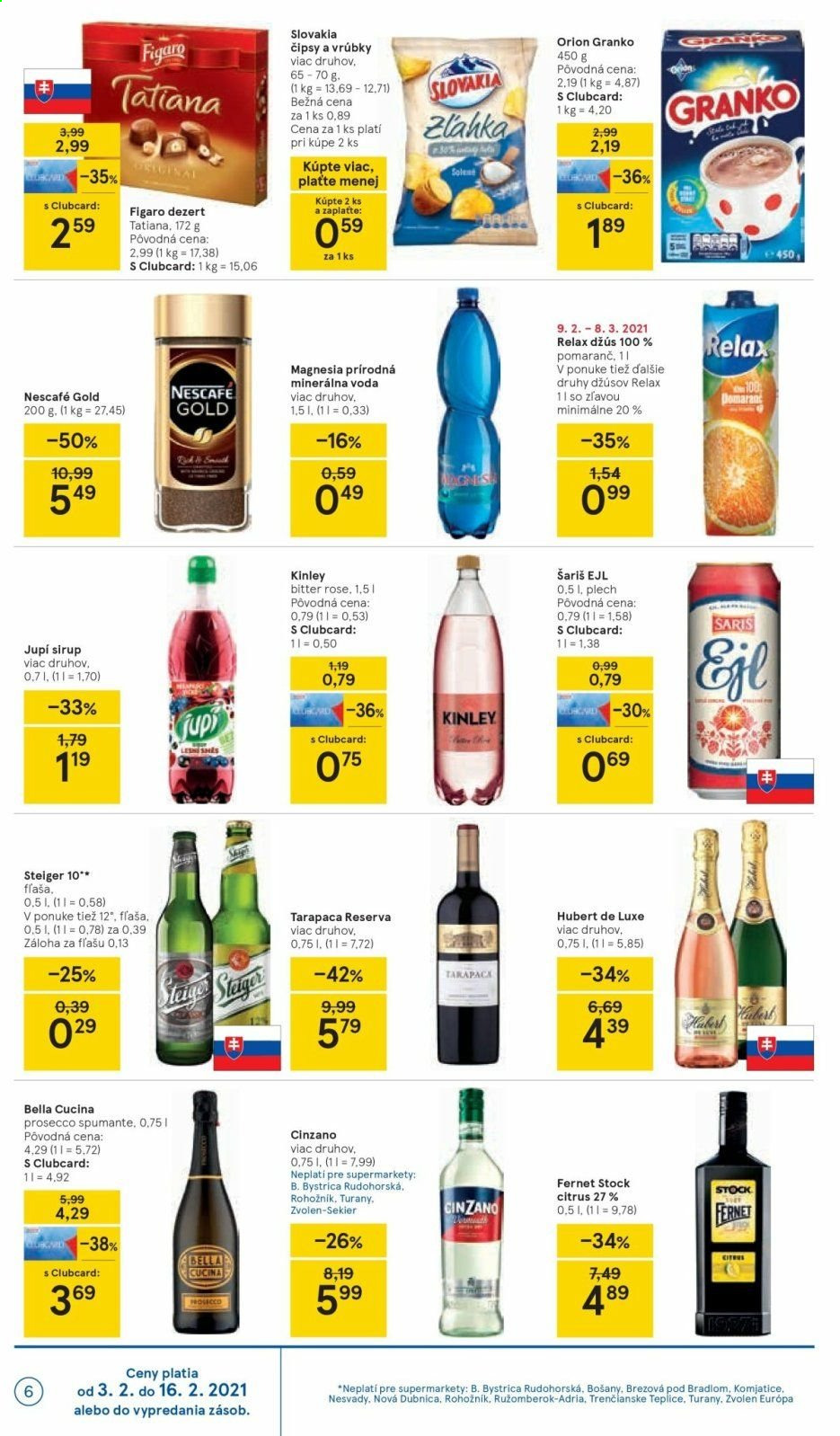 Leták TESCO supermarket - 3.2.2021 - 9.2.2021. Strana 6