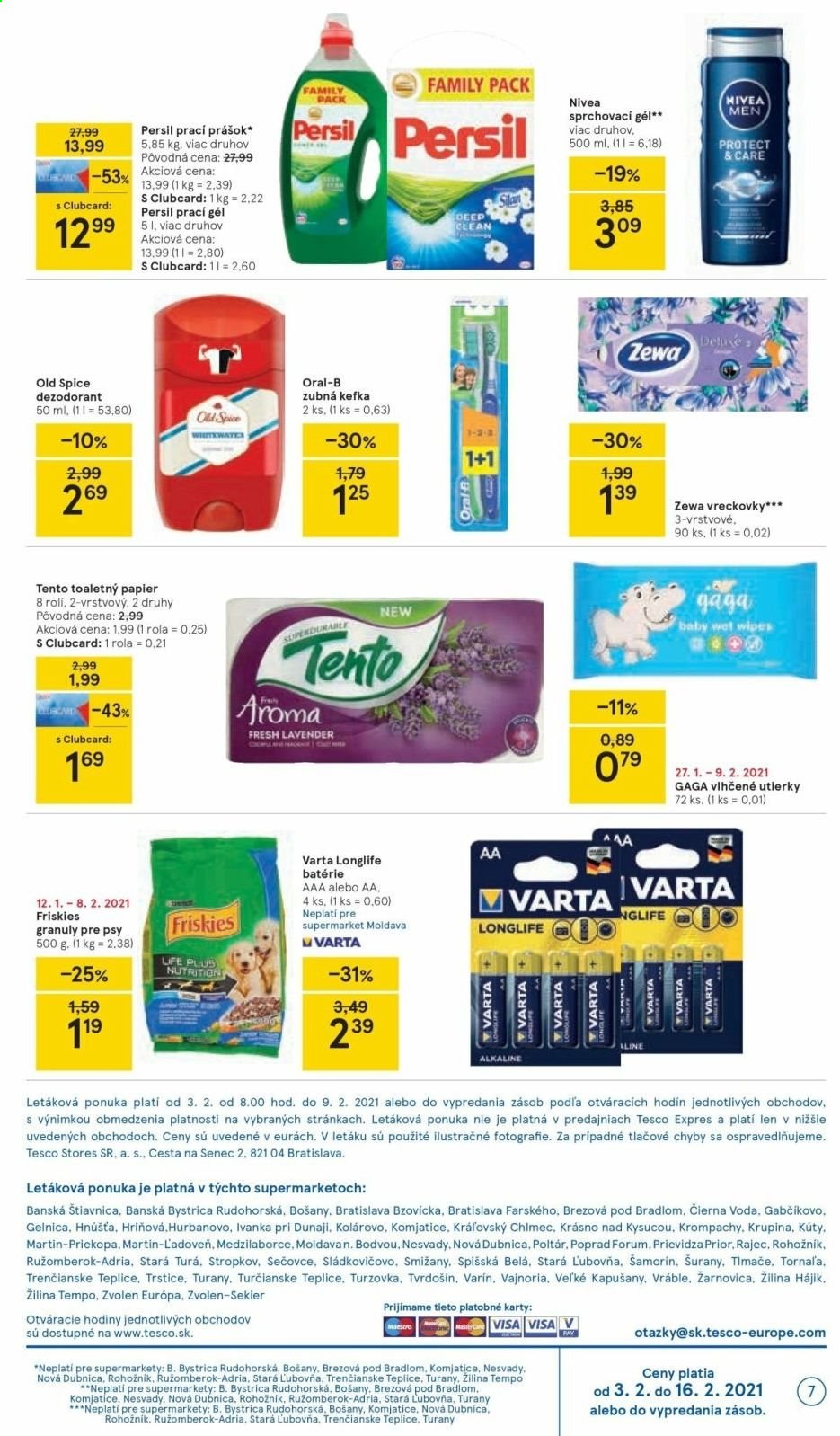 Leták TESCO supermarket - 3.2.2021 - 9.2.2021. Strana 7