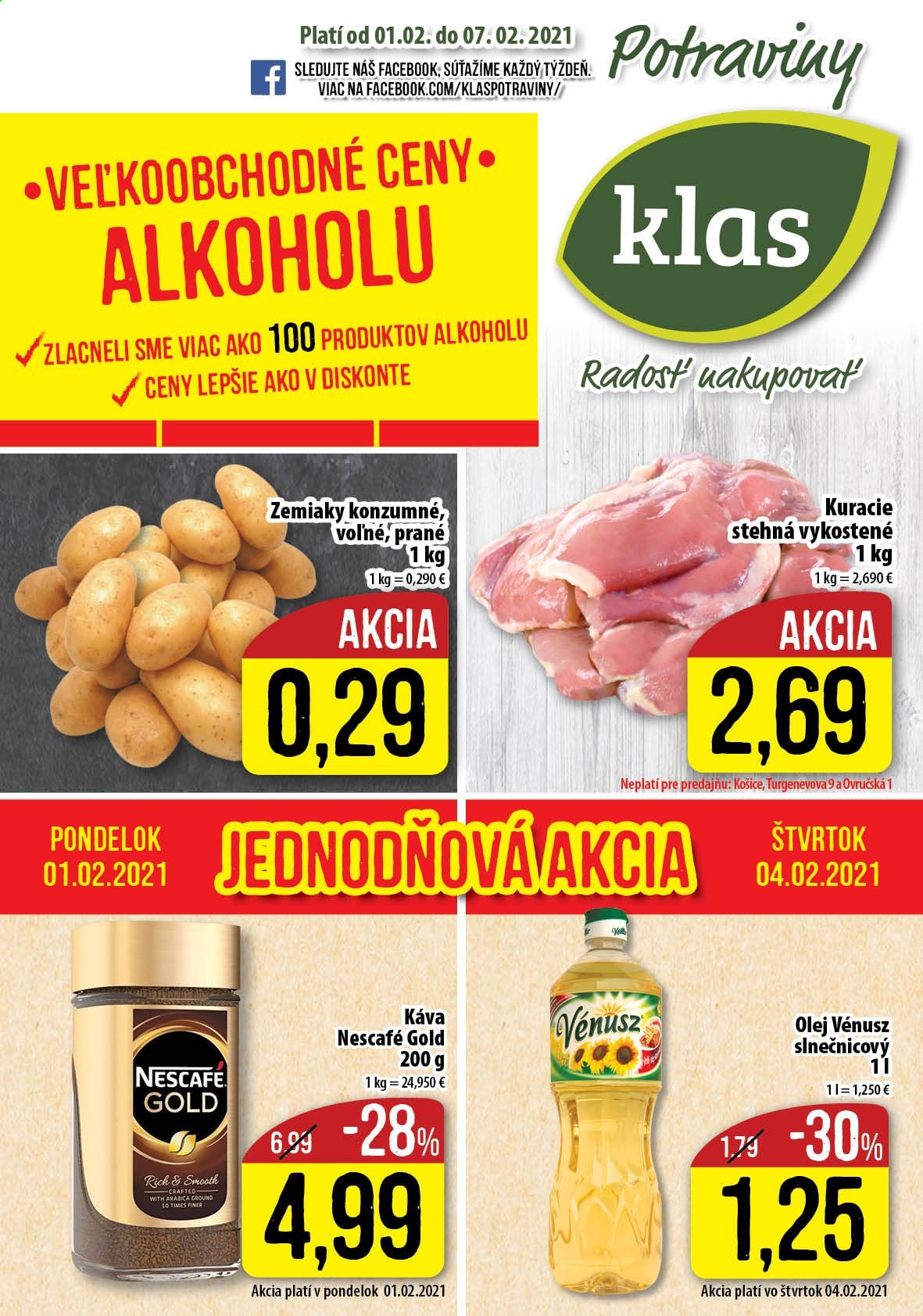 Leták Klas - 1.2.2021 - 7.2.2021. Strana 1