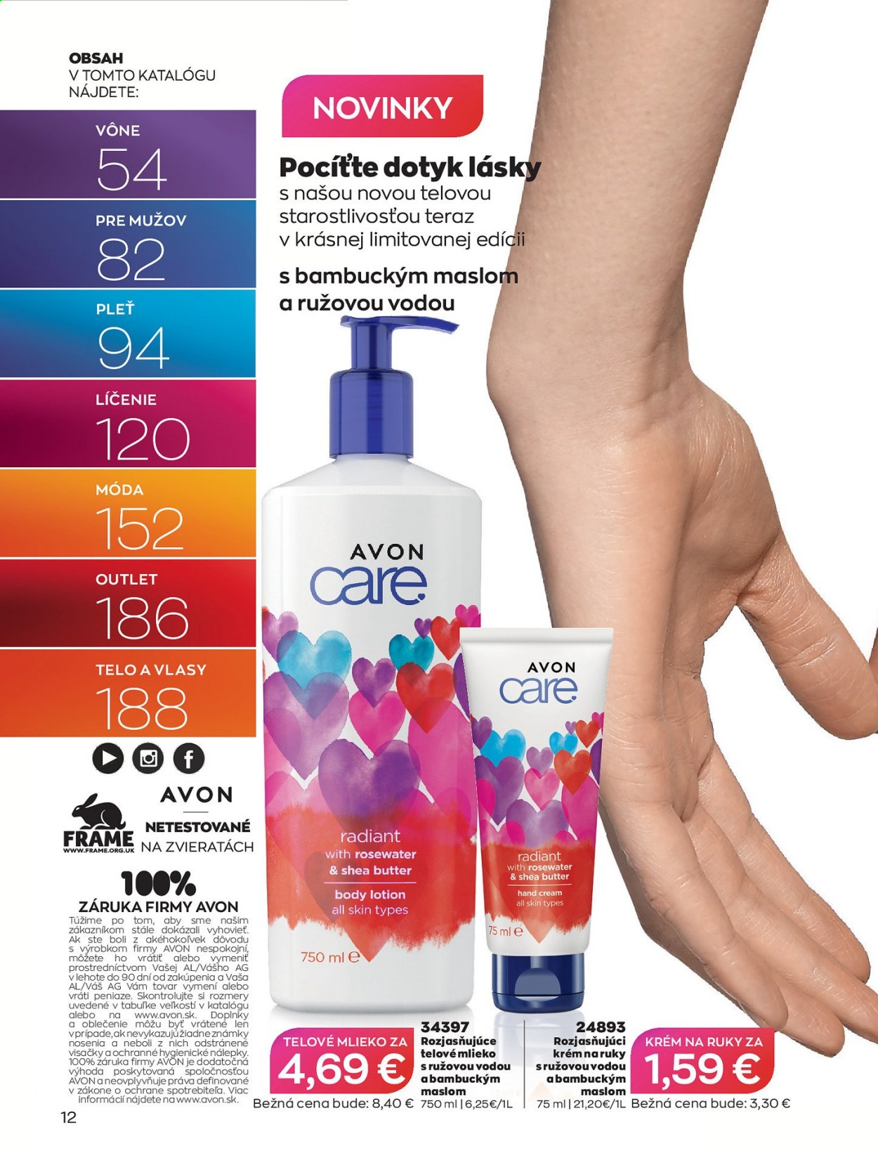 Leták Avon - 1.2.2021 - 28.2.2021. Strana 12