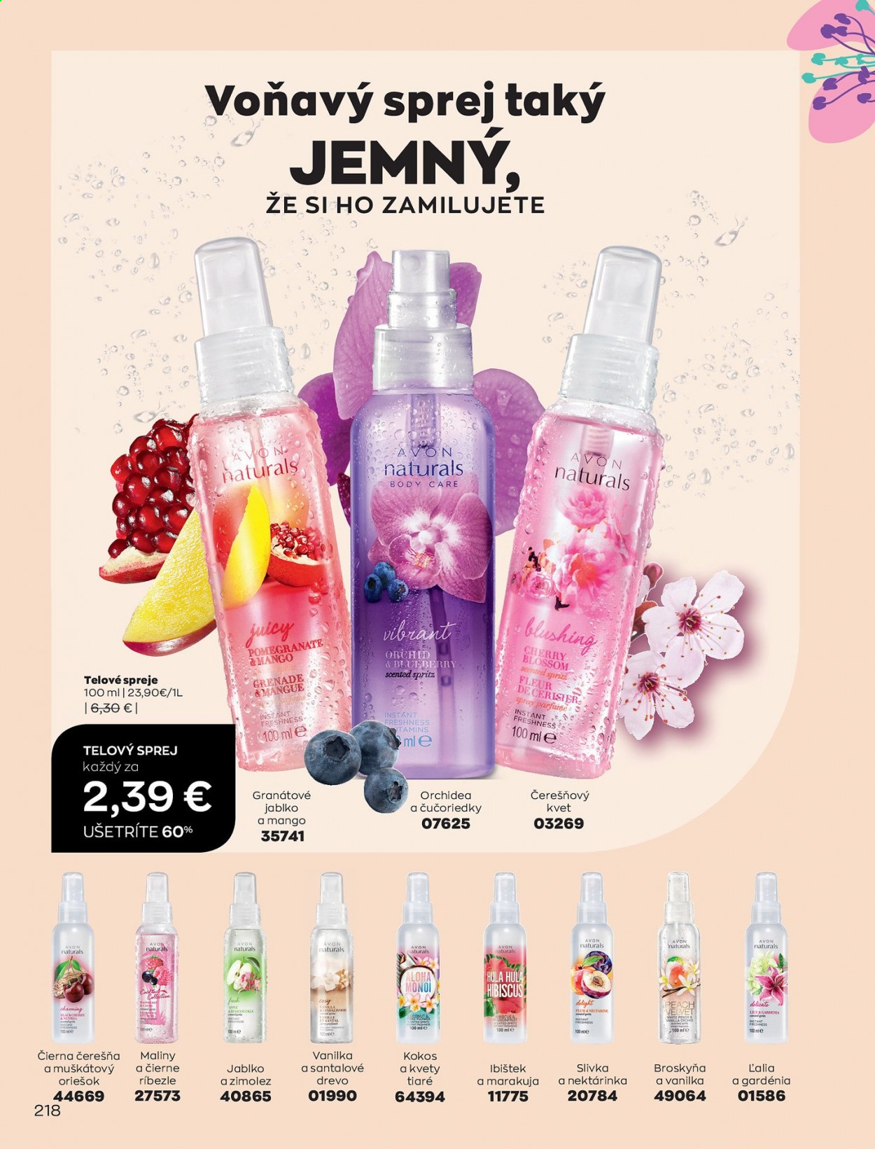 Leták Avon - 1.2.2021 - 28.2.2021. Strana 218