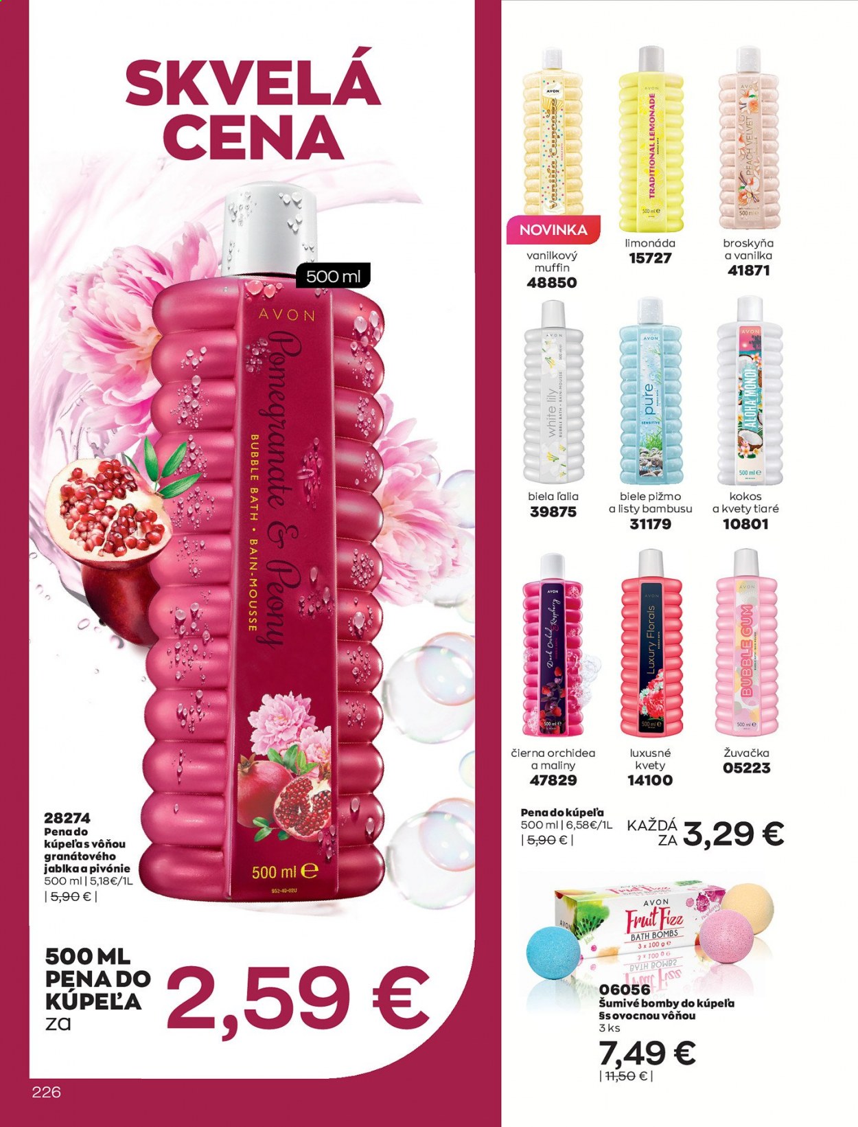 Leták Avon - 1.2.2021 - 28.2.2021. Strana 226