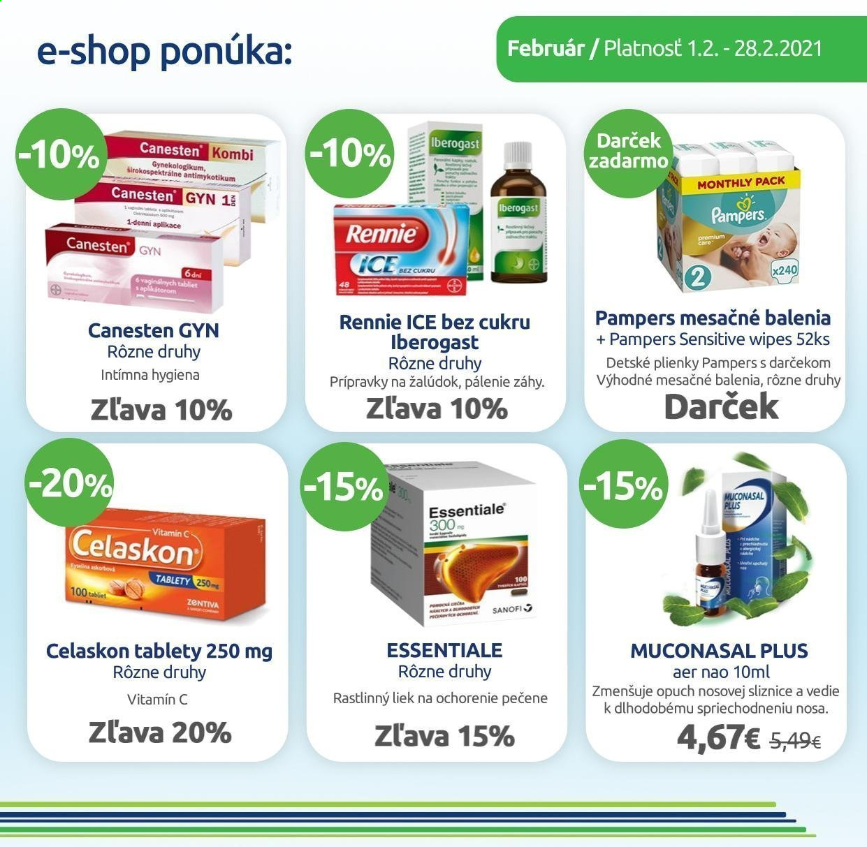 Leták BENU Lekáreň - 1.2.2021 - 28.2.2021. Strana 4
