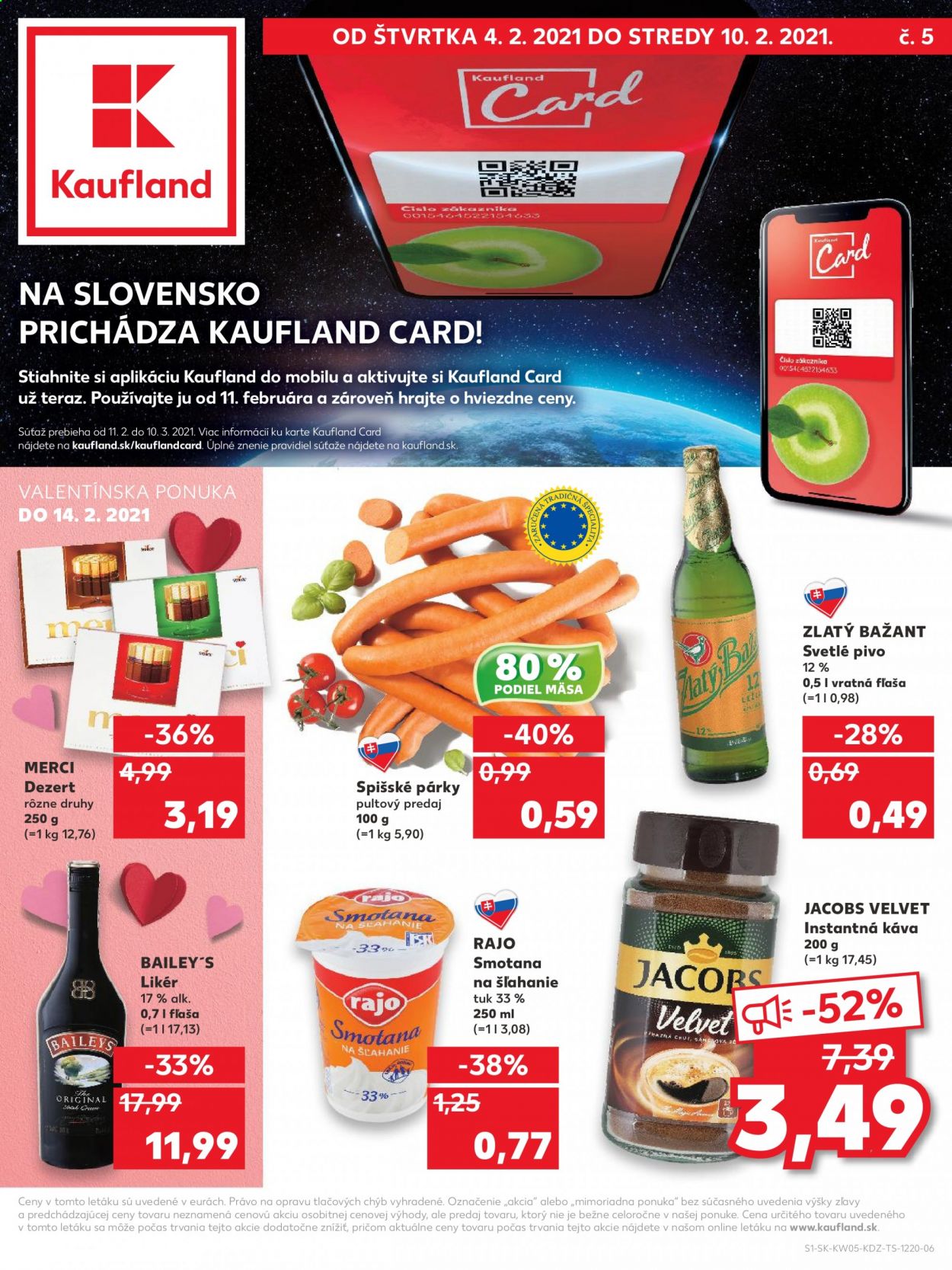 Leták Kaufland - 4.2.2021 - 10.2.2021. Strana 1