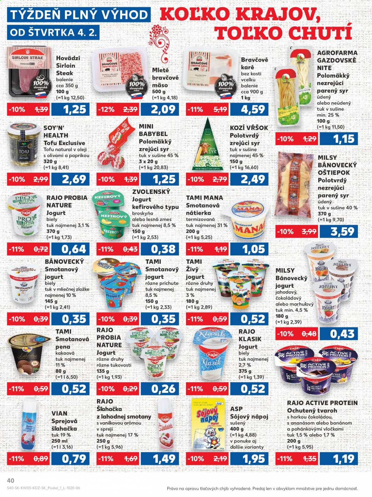Leták Kaufland - 4.2.2021 - 10.2.2021. Strana 40