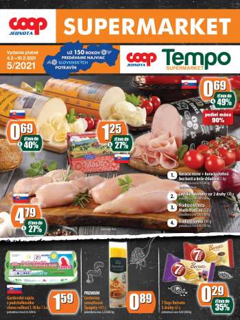 Leták COOP Jednota - 4.2.2021 - 10.2.2021.
