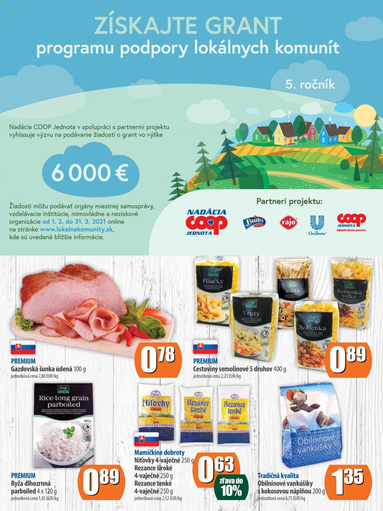 Leták COOP Jednota - 4.2.2021 - 10.2.2021. Strana 10