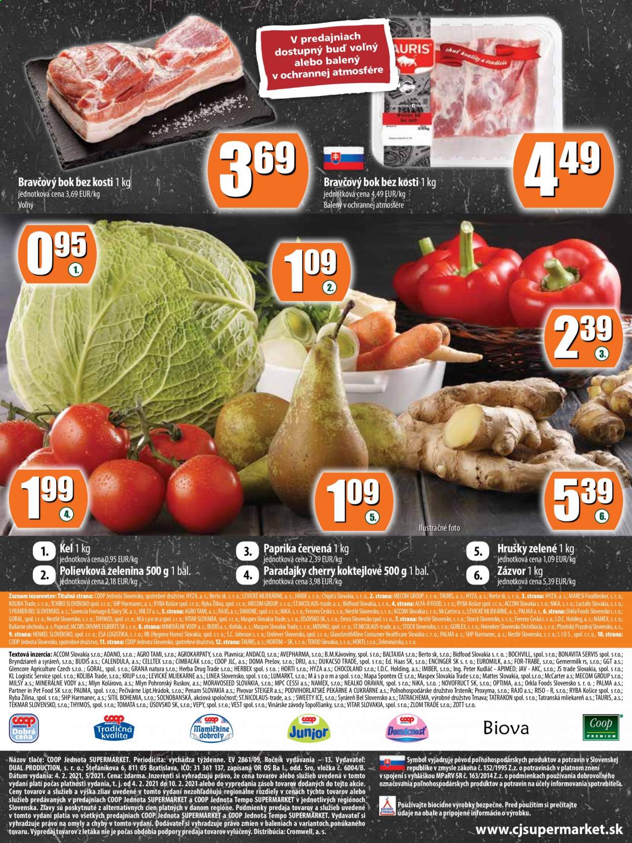 Leták COOP Jednota - 4.2.2021 - 10.2.2021. Strana 12