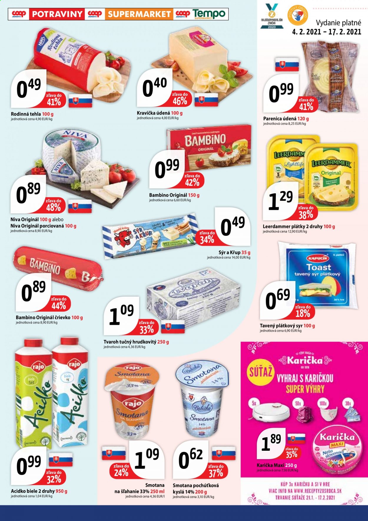 Leták COOP Jednota - 4.2.2021 - 17.2.2021. Strana 3