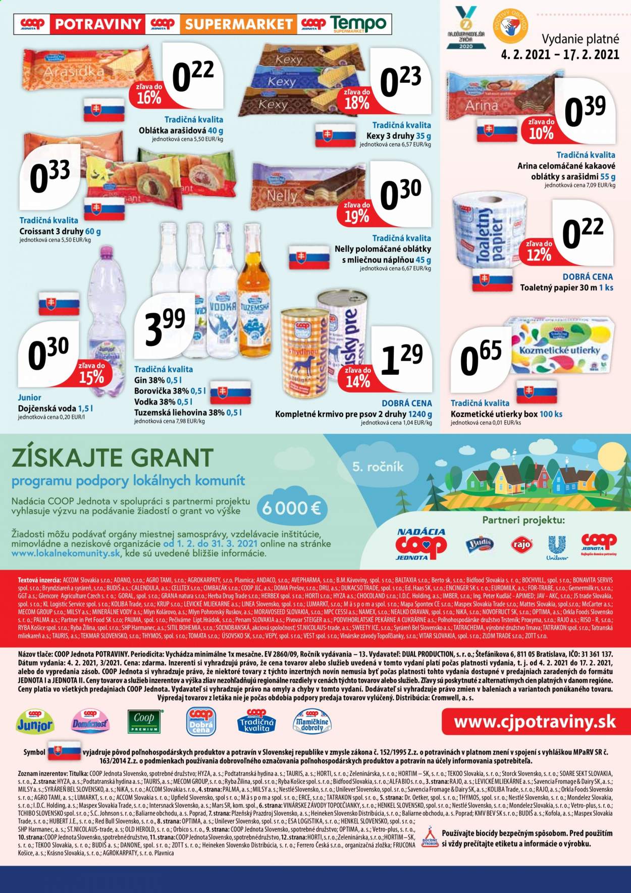 Leták COOP Jednota - 4.2.2021 - 17.2.2021. Strana 11