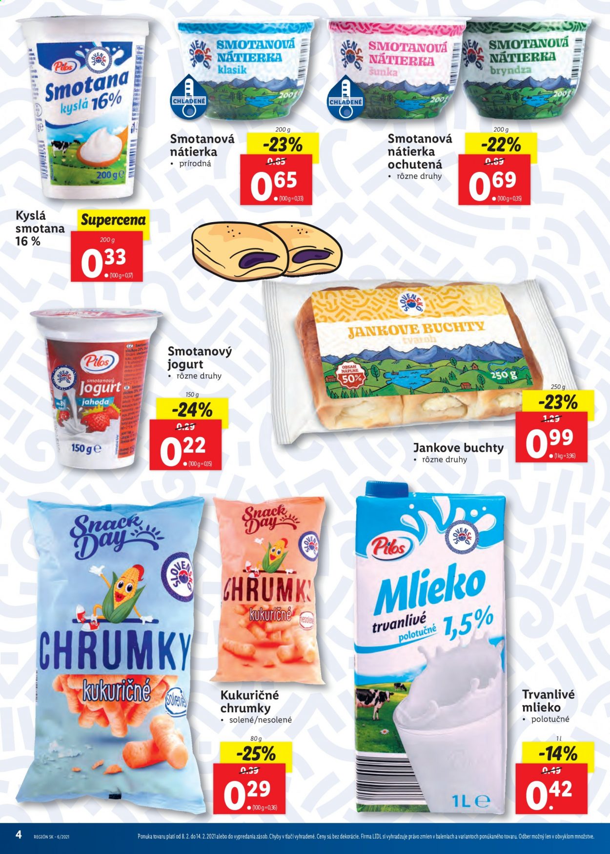 Leták Lidl - 8.2.2021 - 14.2.2021. Strana 4