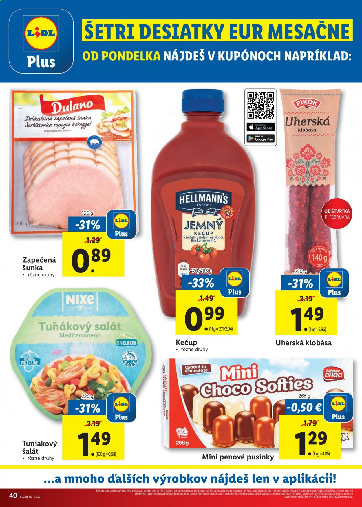 Leták Lidl - 8.2.2021 - 14.2.2021. Strana 40