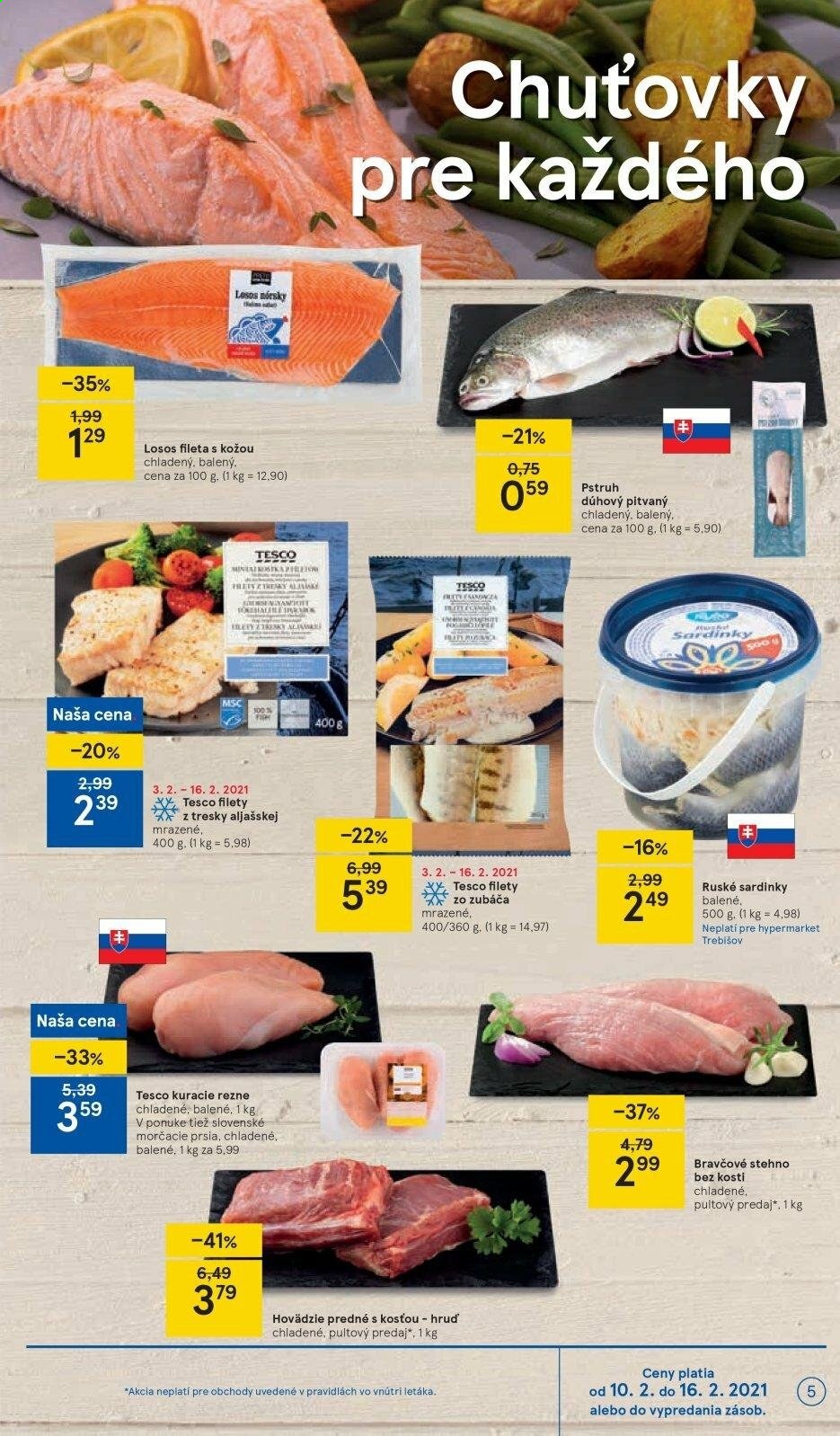 Leták TESCO - 10.2.2021 - 16.2.2021. Strana 5