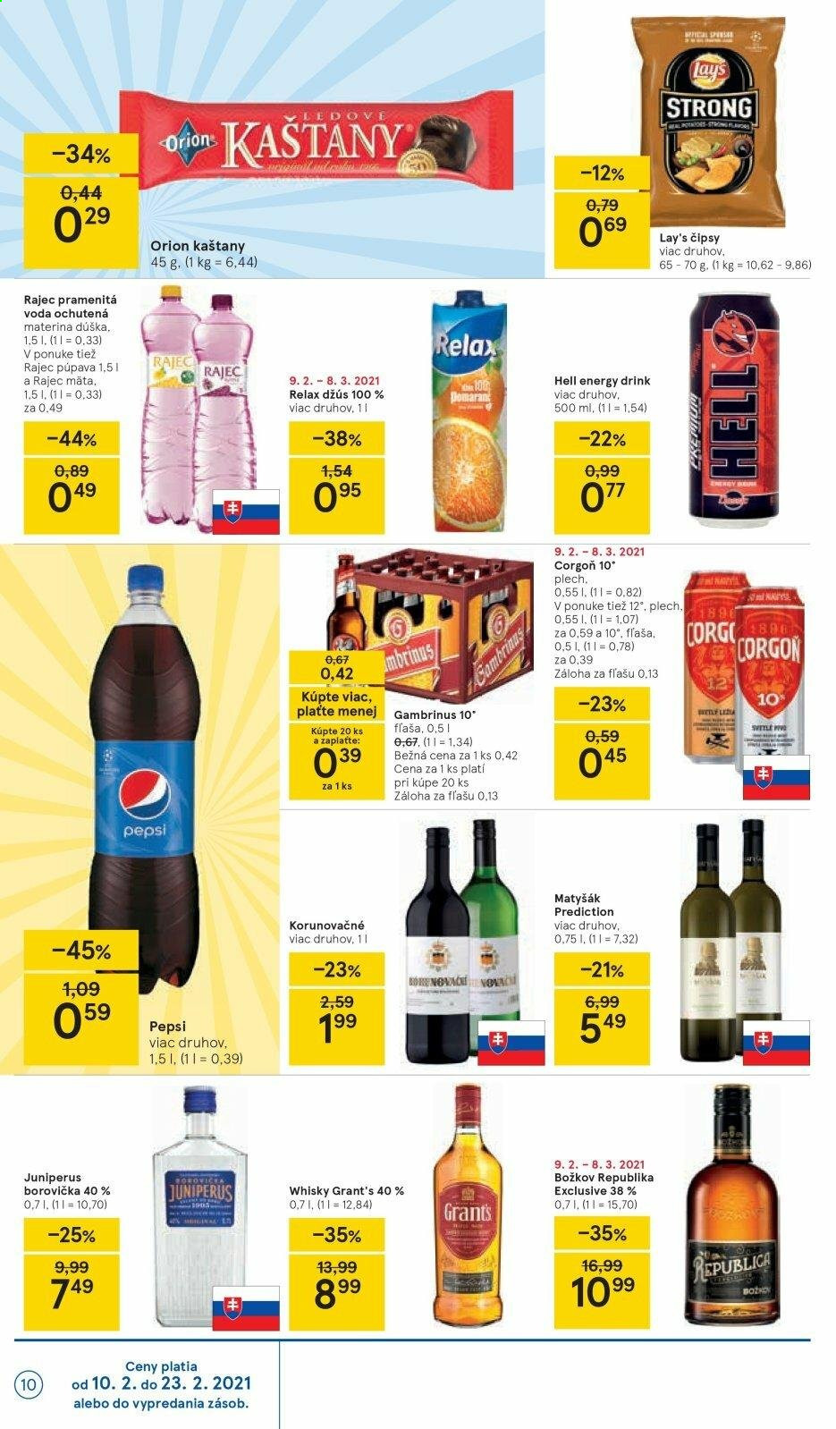 Leták TESCO - 10.2.2021 - 16.2.2021. Strana 10