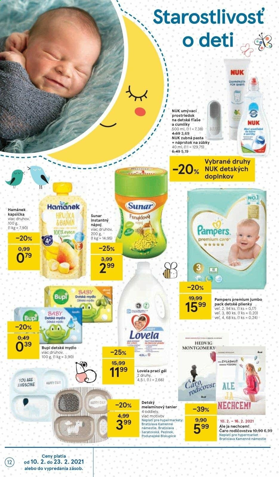 Leták TESCO - 10.2.2021 - 16.2.2021. Strana 12