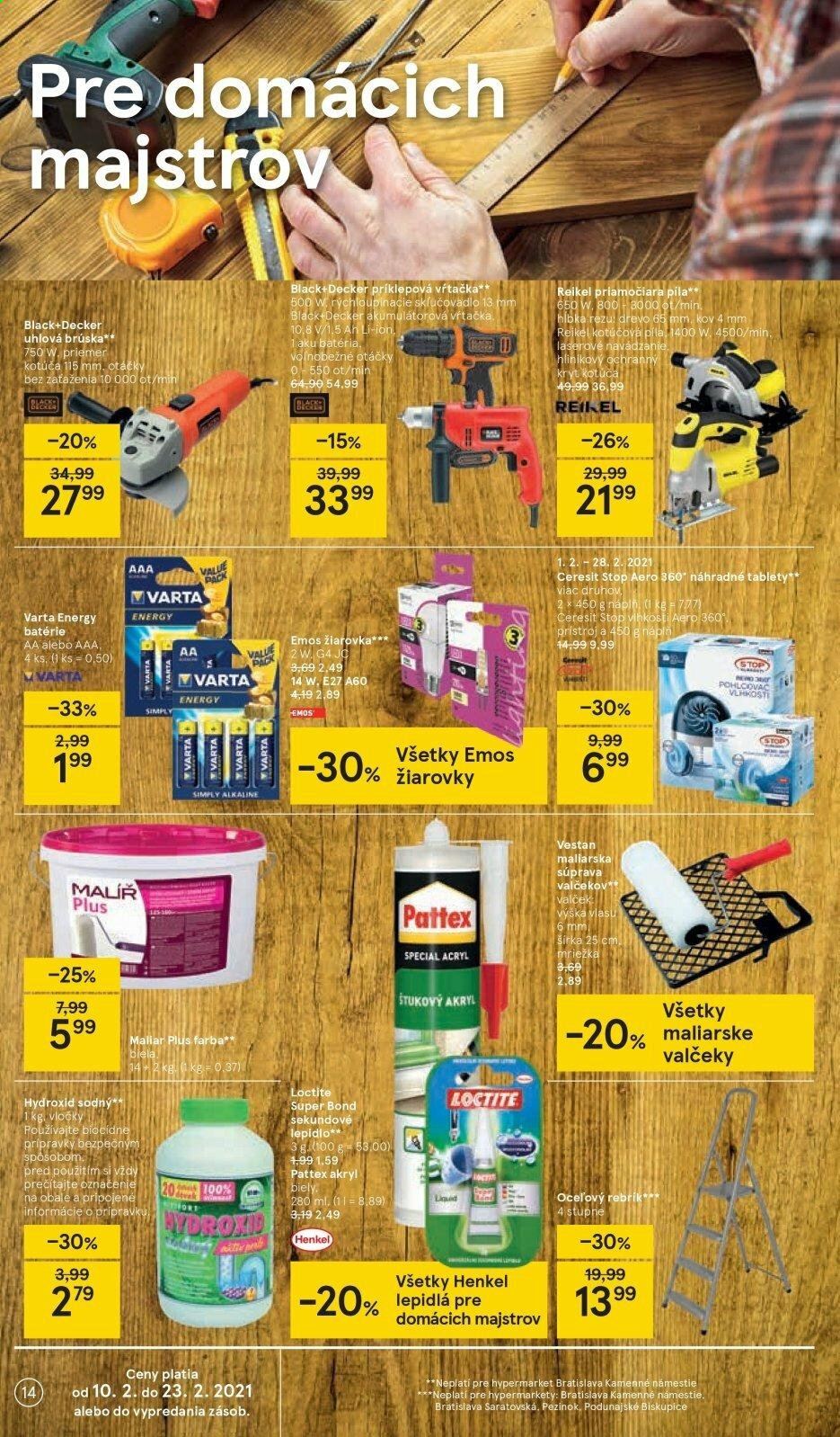 Leták TESCO - 10.2.2021 - 16.2.2021. Strana 14