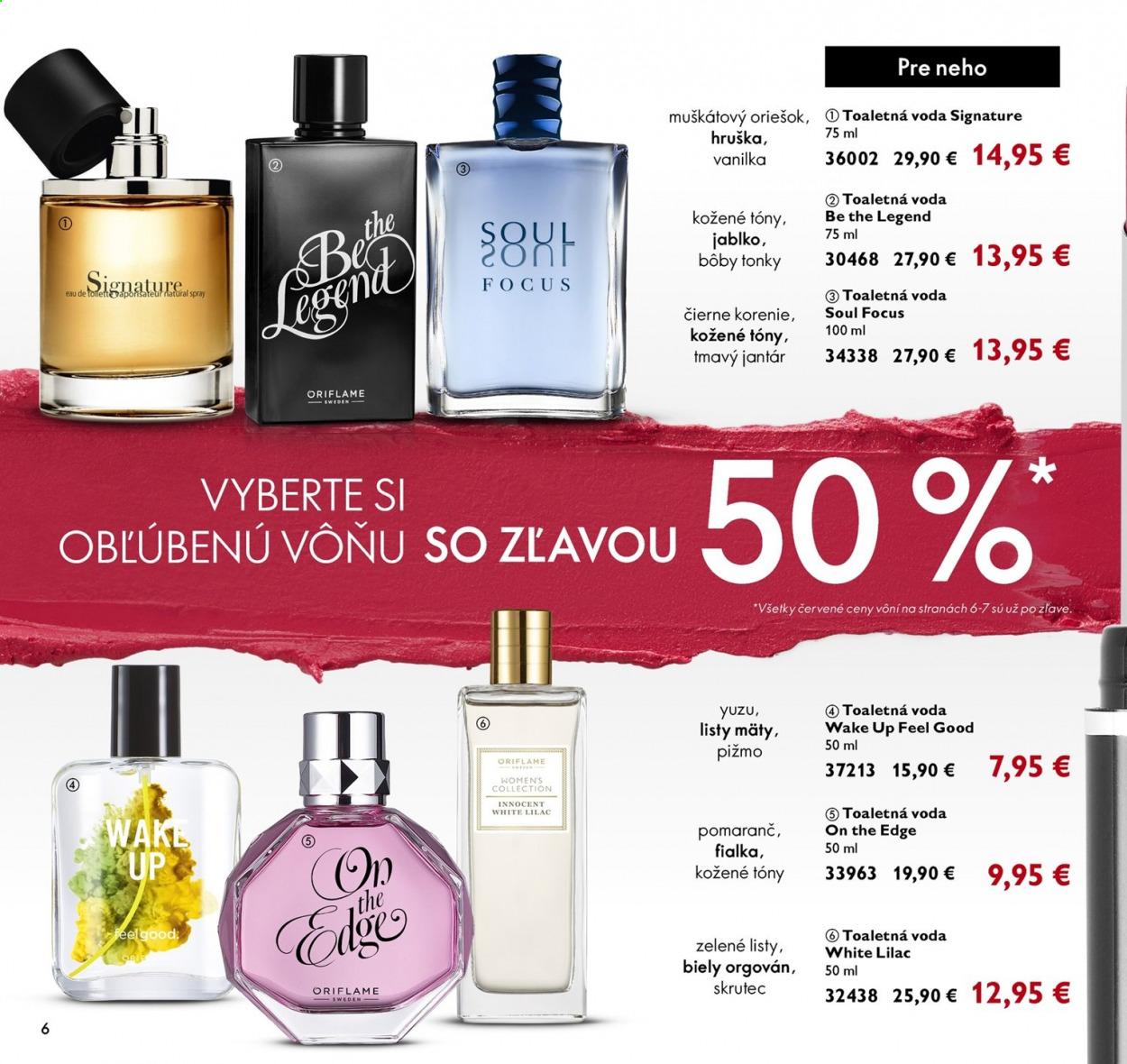 Leták Oriflame - 9.2.2021 - 1.3.2021. Strana 6