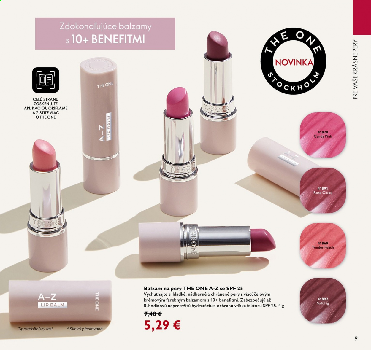 Leták Oriflame - 9.2.2021 - 1.3.2021. Strana 9